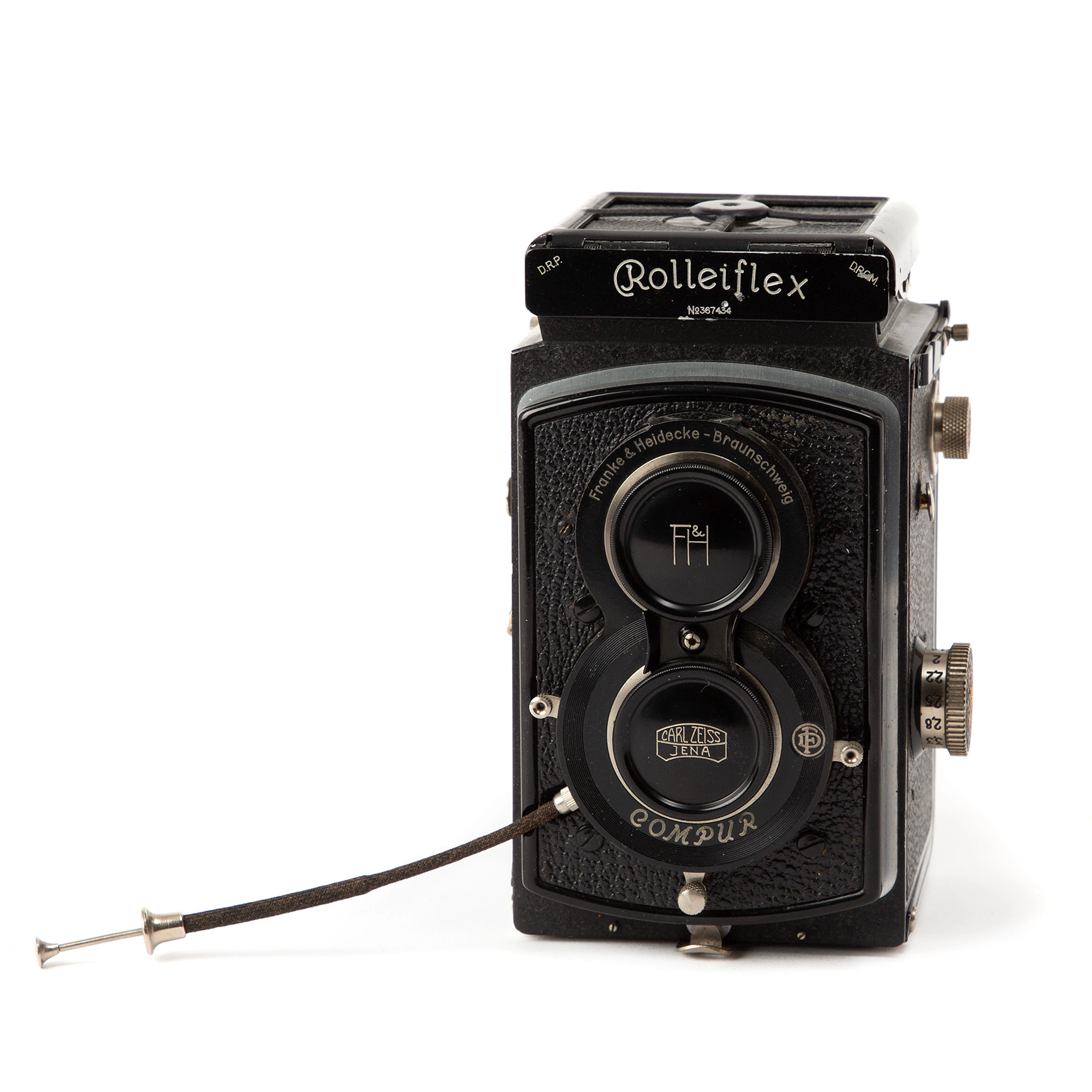 KAMERA. Rolleiflex, Compur rapid, Franke & Heidecke.