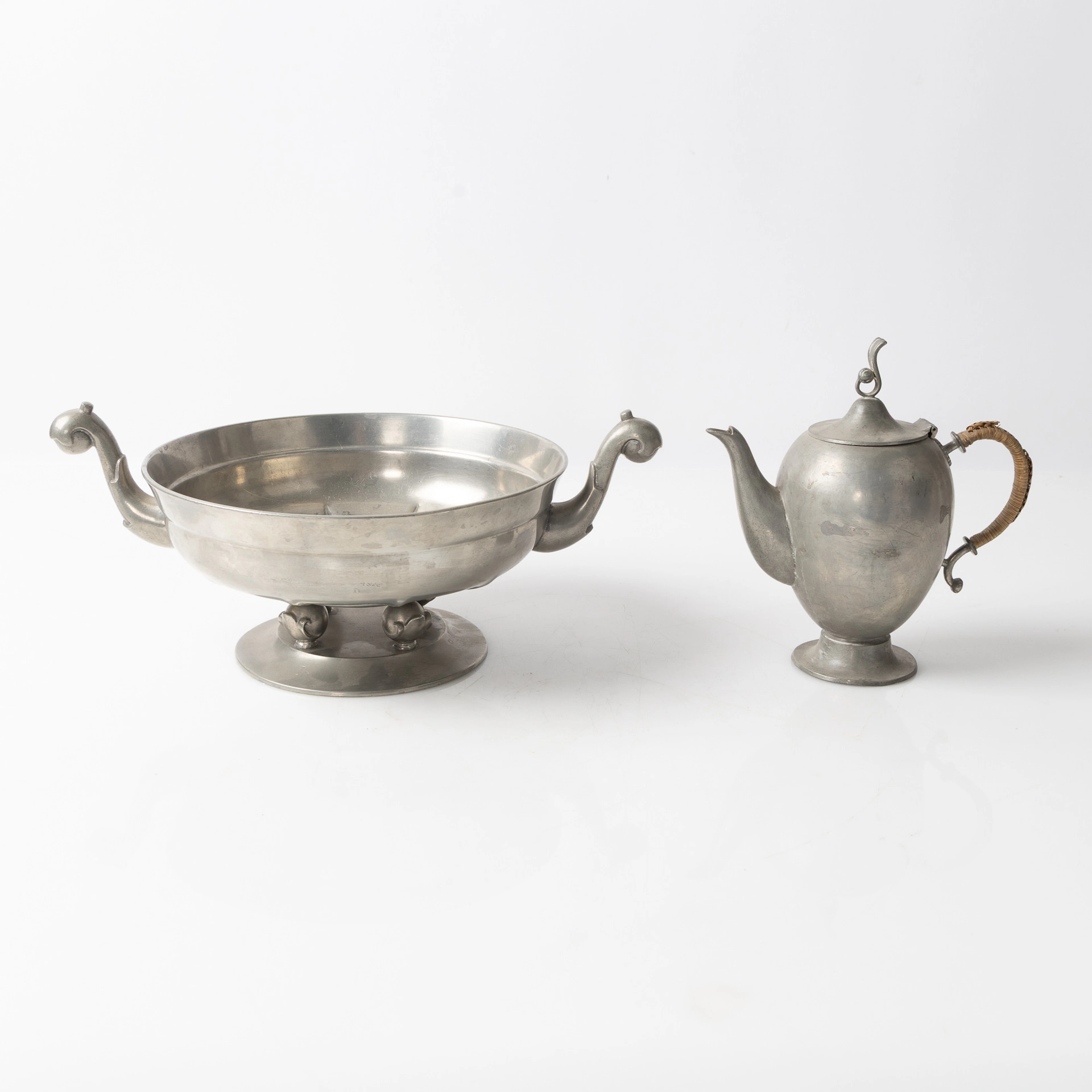 EDVIN OLLERS. Kanna & kallskål-skål, Stockholm, 1915 och 1939.