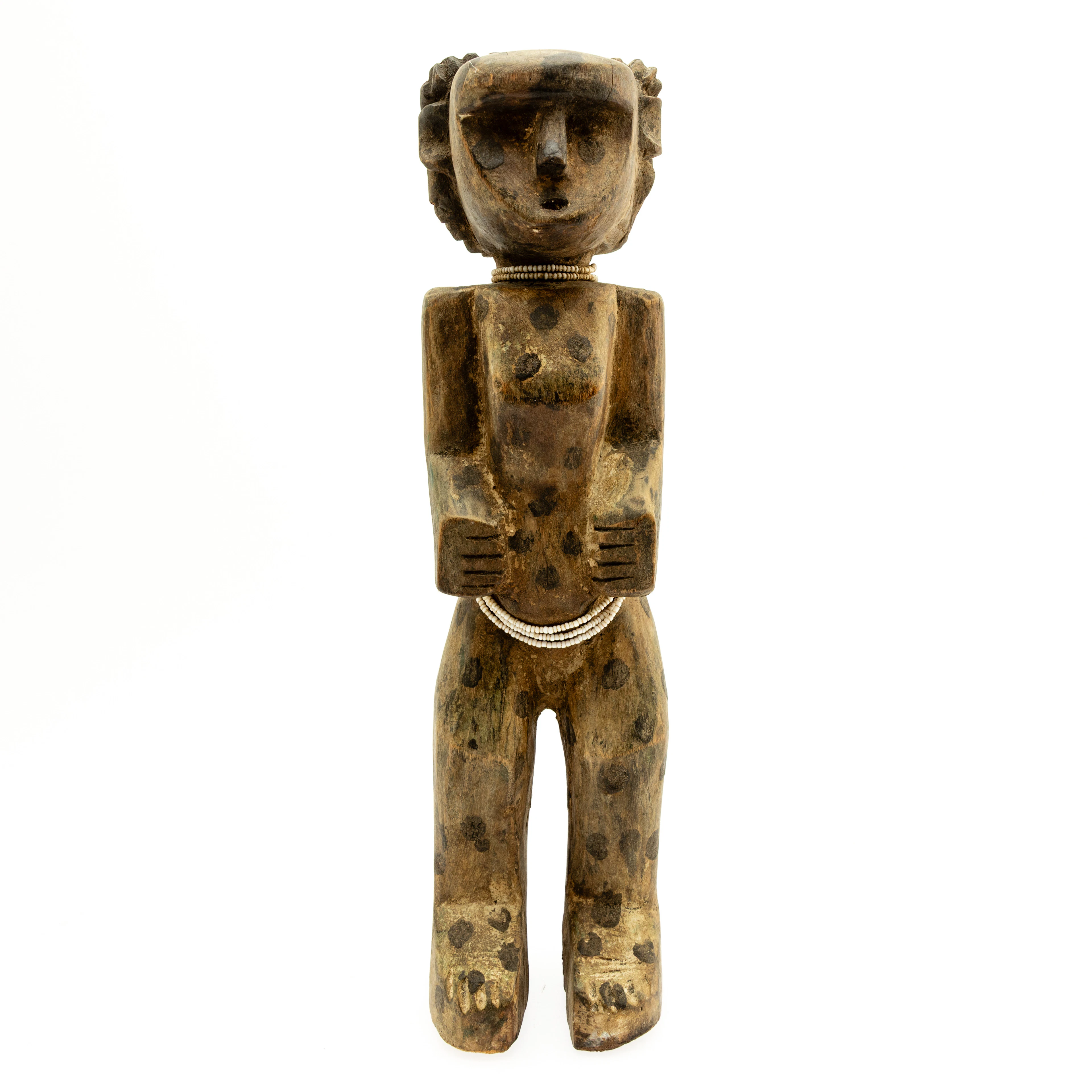 Eine weibliche Ahnen- / Fruchtbarkeitsfigur, Bembe / Buyu, Kongo, 20. Jh.