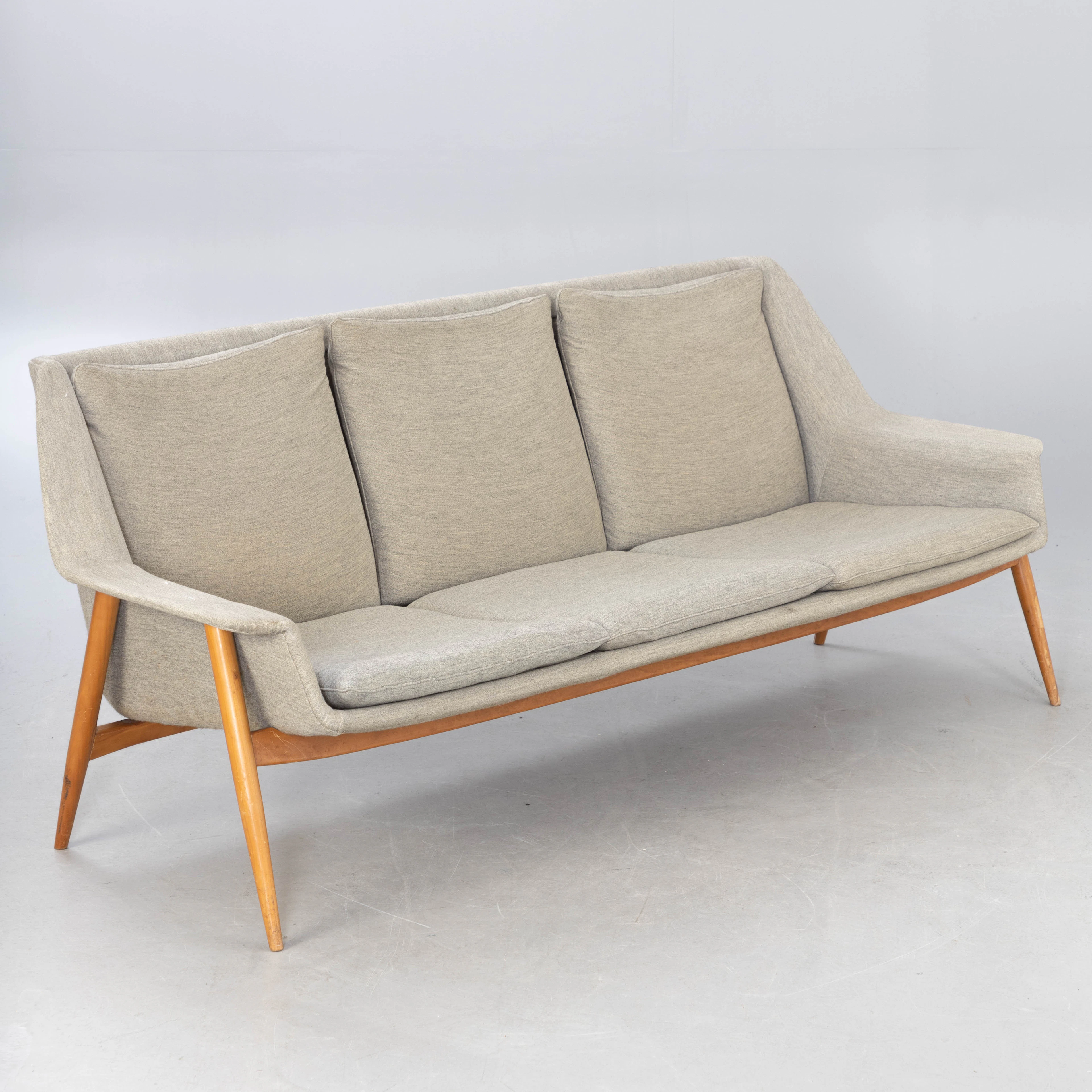 WILHELM KNOLL. Sofa, Modell/Serie 854, Cassina, Italien, 1950er Jahre.