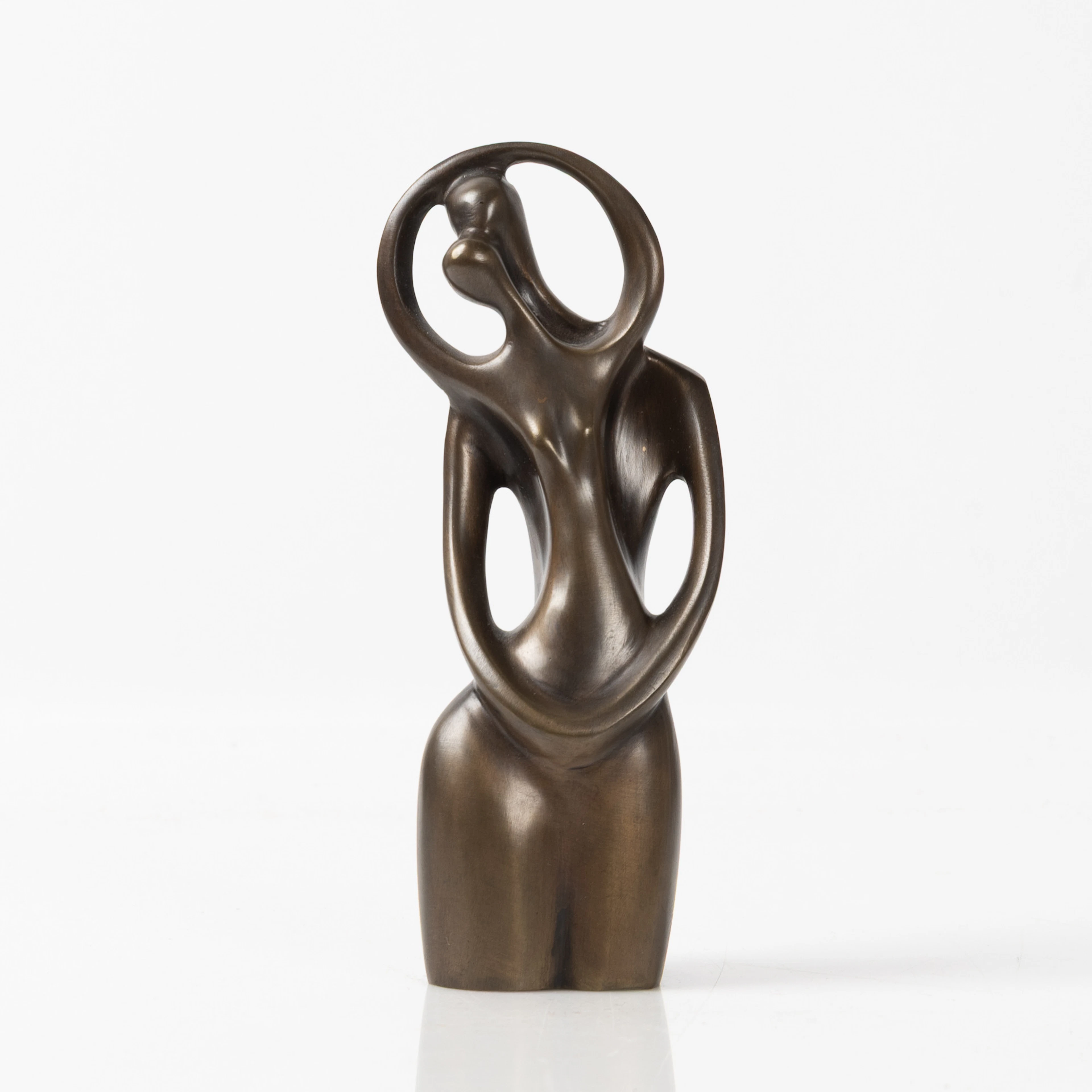 RUTH BLOCH F. 1951. Israel, Skulptur, signerad samt nr 17/90.