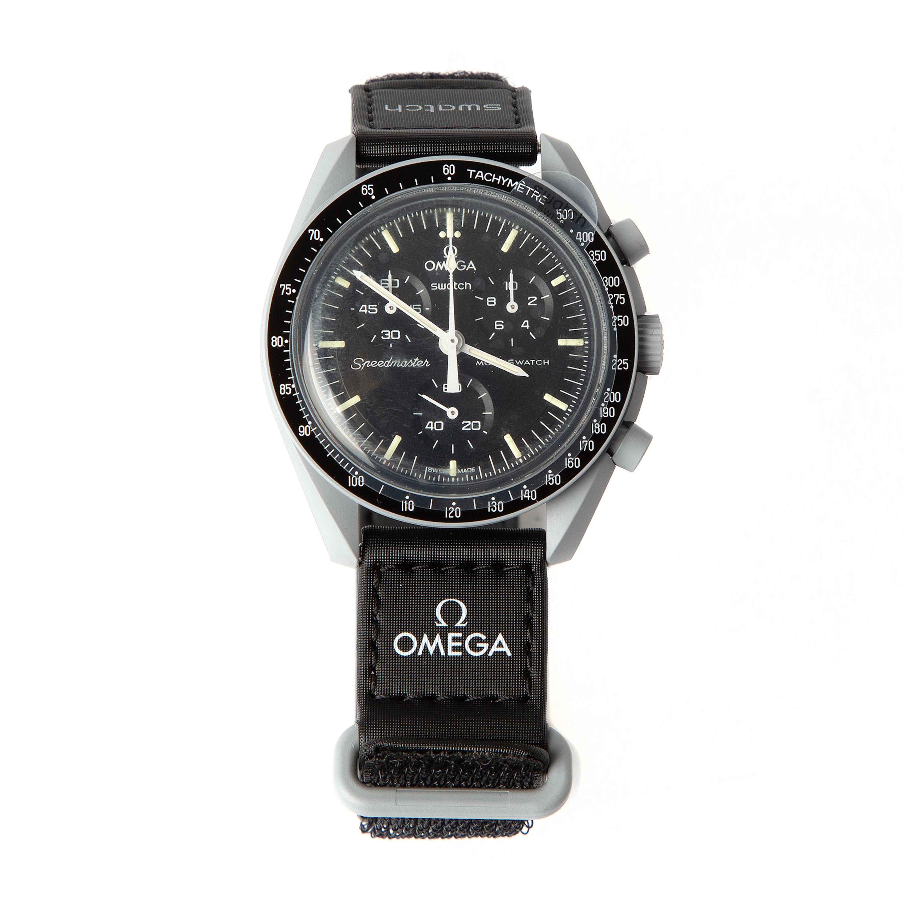 OMEGA X SWATCH, armbandsur, Mission to the moon, bioceramic, 2023.