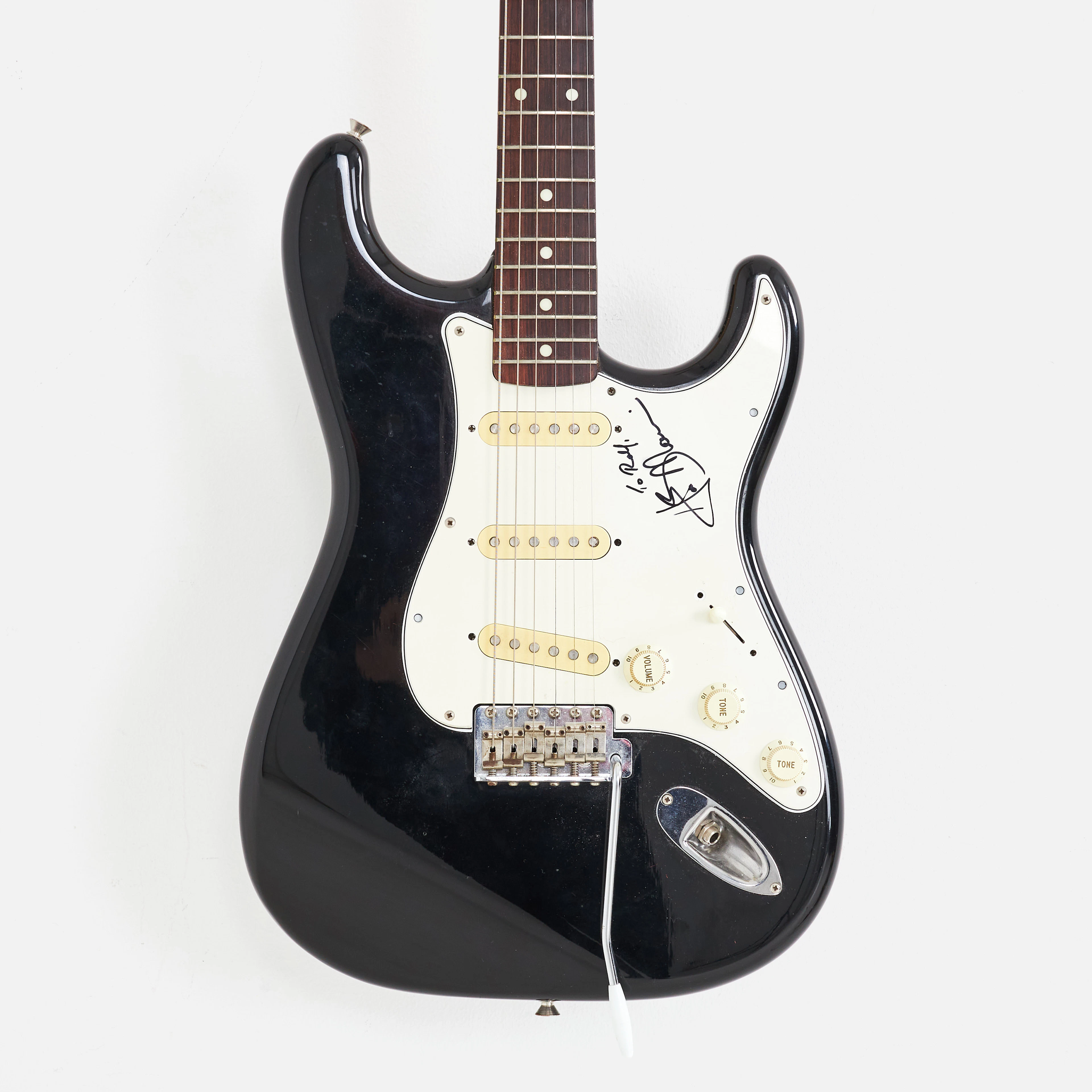 HANK B MARVIN (The Shadows) signerad elgitarr, Fender Stratocaster