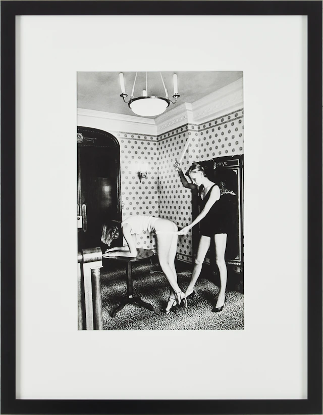 HELMUT NEWTON. "Interior, Nice, 1976", ur sviten "Special Collection"