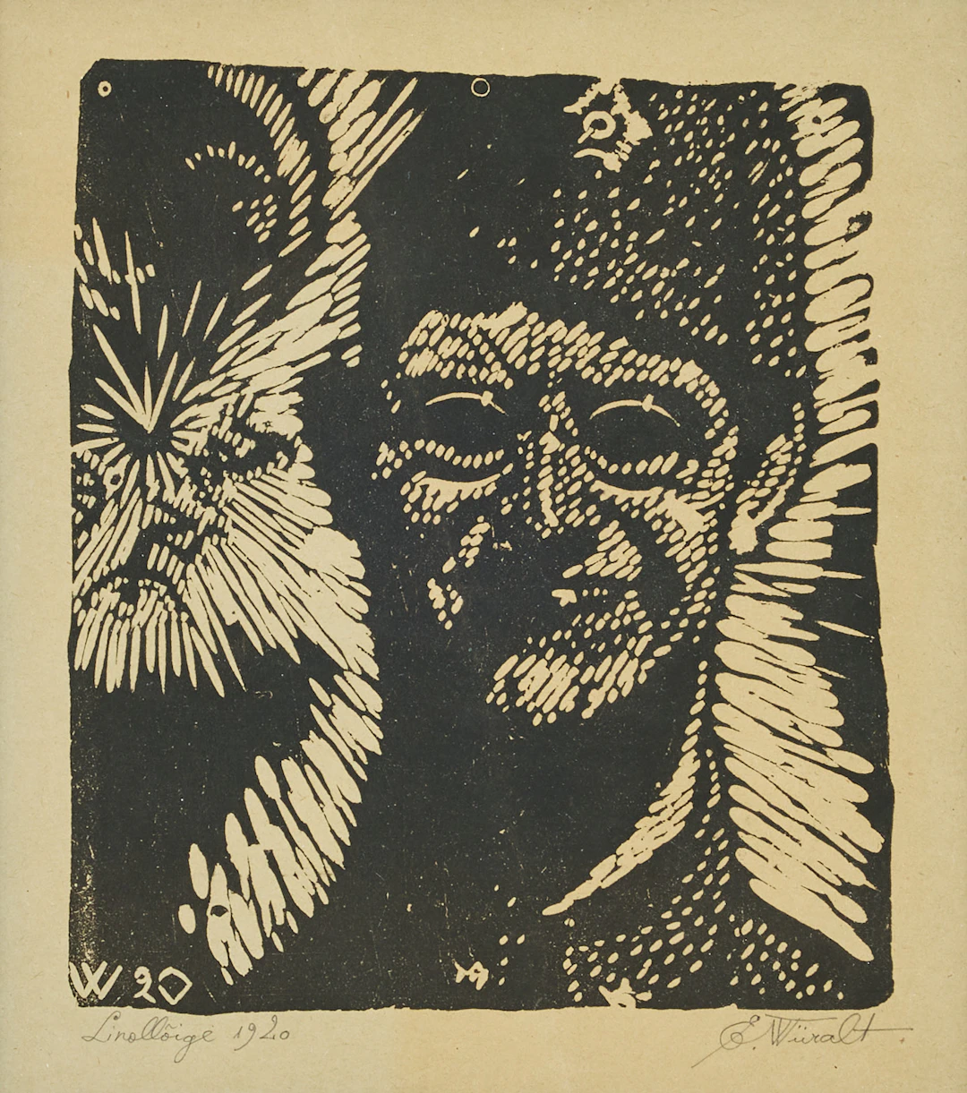 EDUARD WIIRALT. "Sõdur" (Soldier).