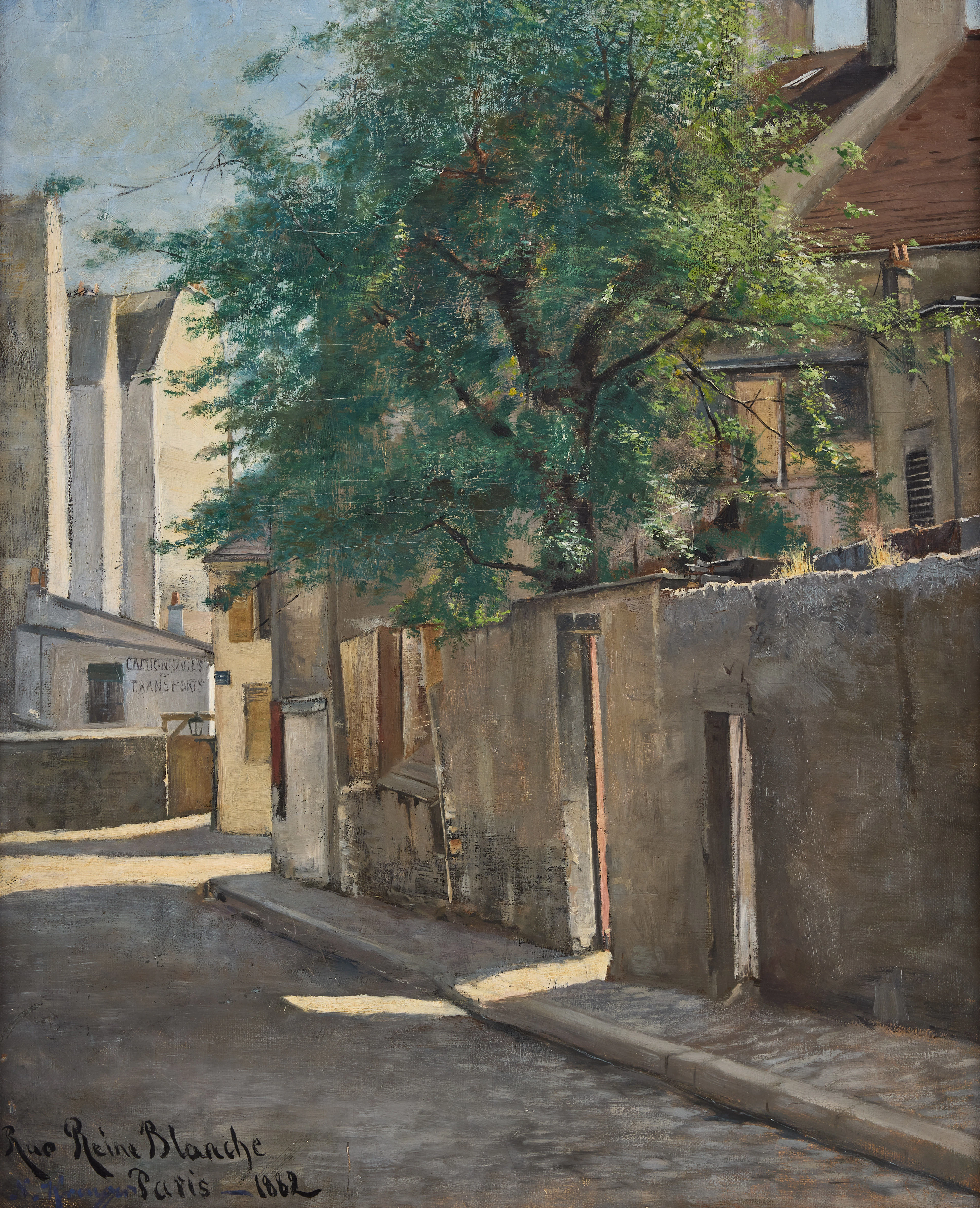 ILS KREUGER. "Rue de la Reine Blanche".