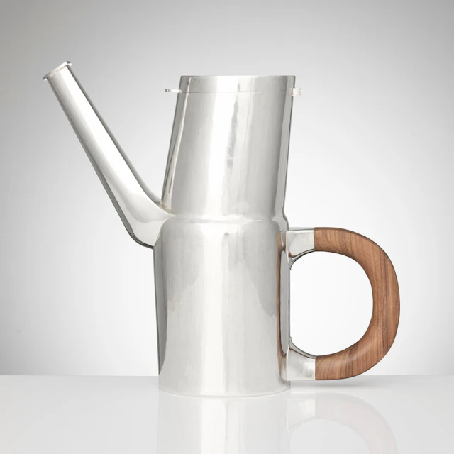 SIGURD PERSSON. Kaffekanna, sterlingsilver, smed Lars Munkhammar