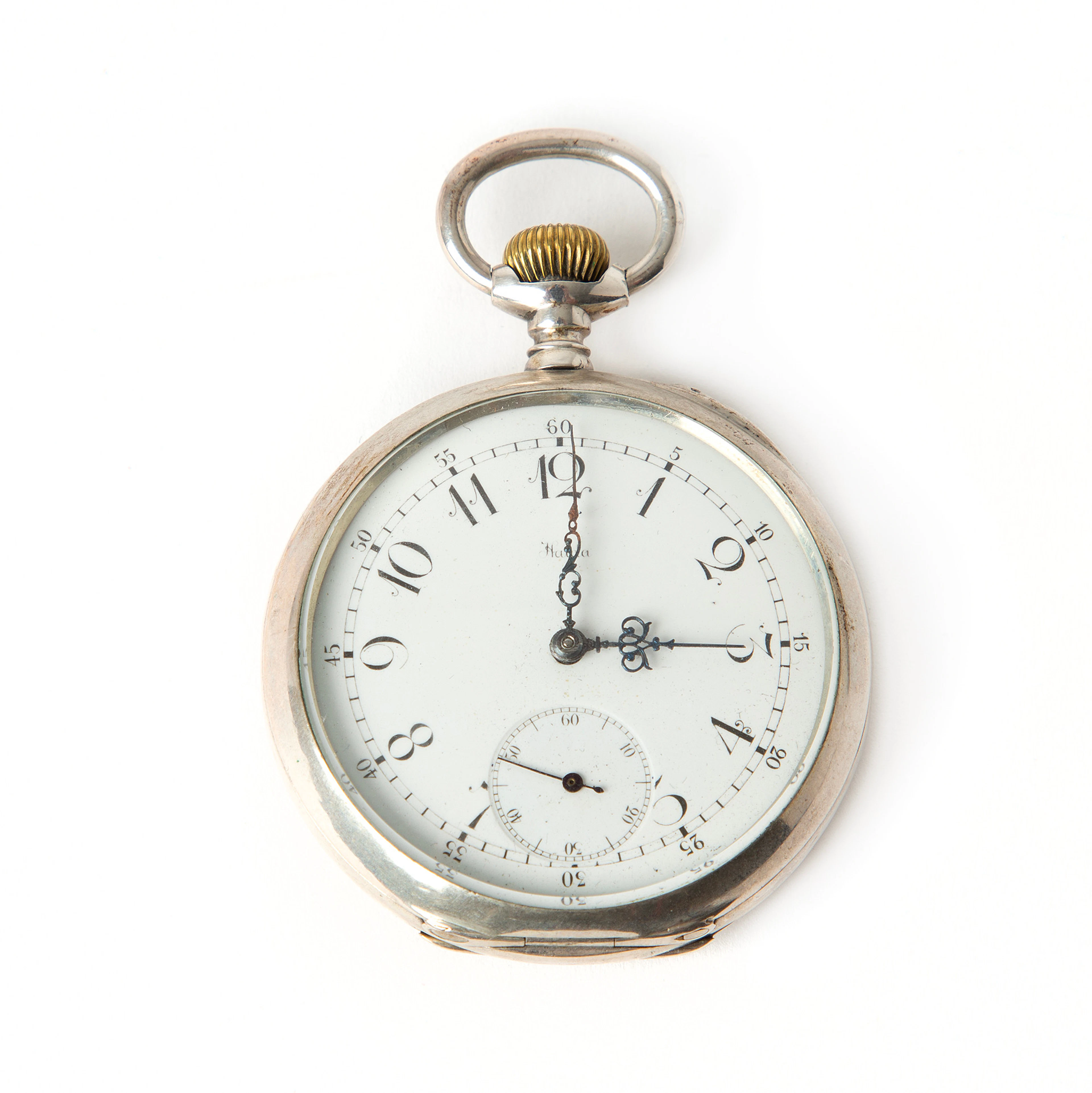 HALDA, fickur, silver, 1898.