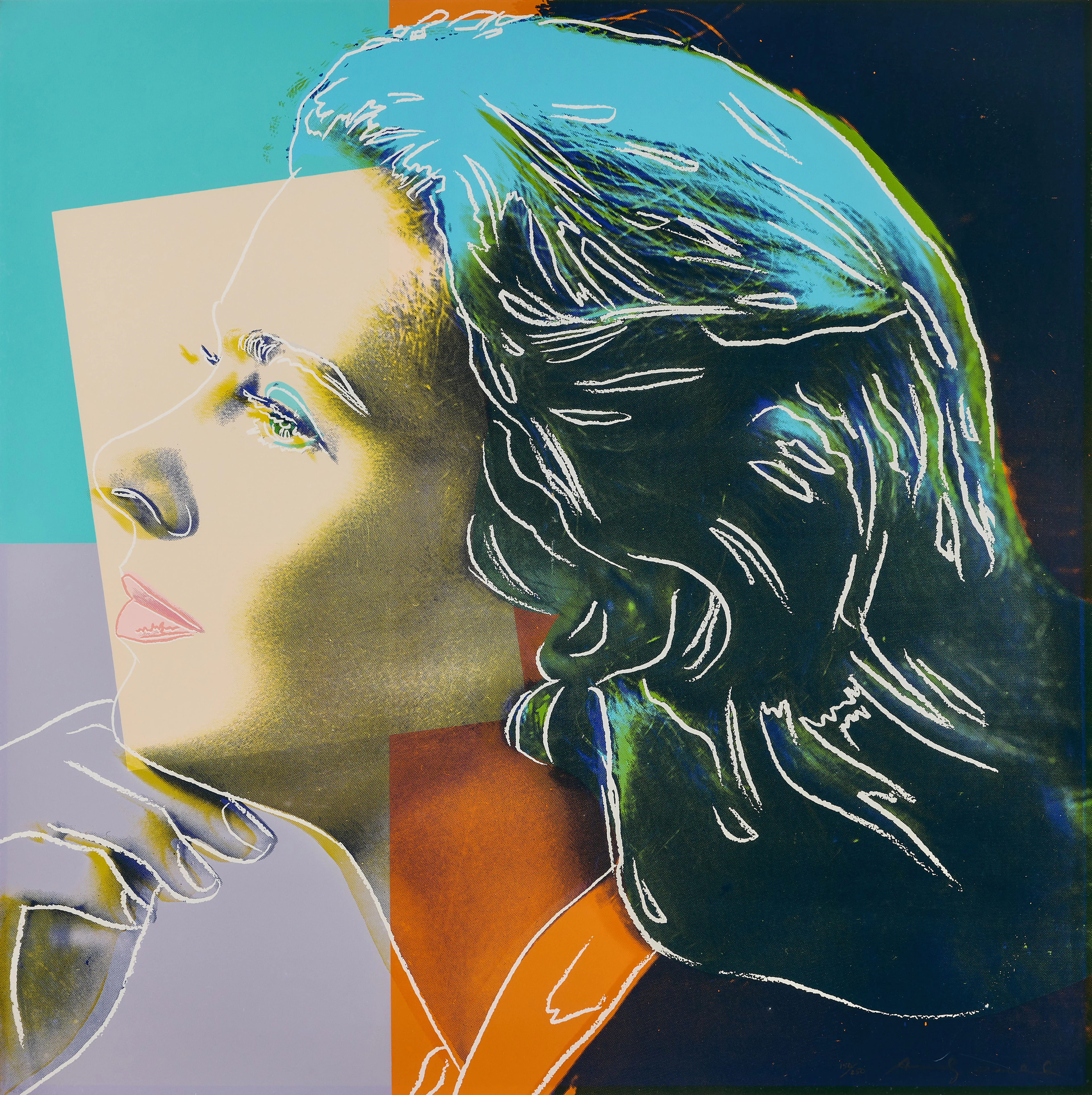 ANDY WARHOL. "Ingrid Bergman - Herself".