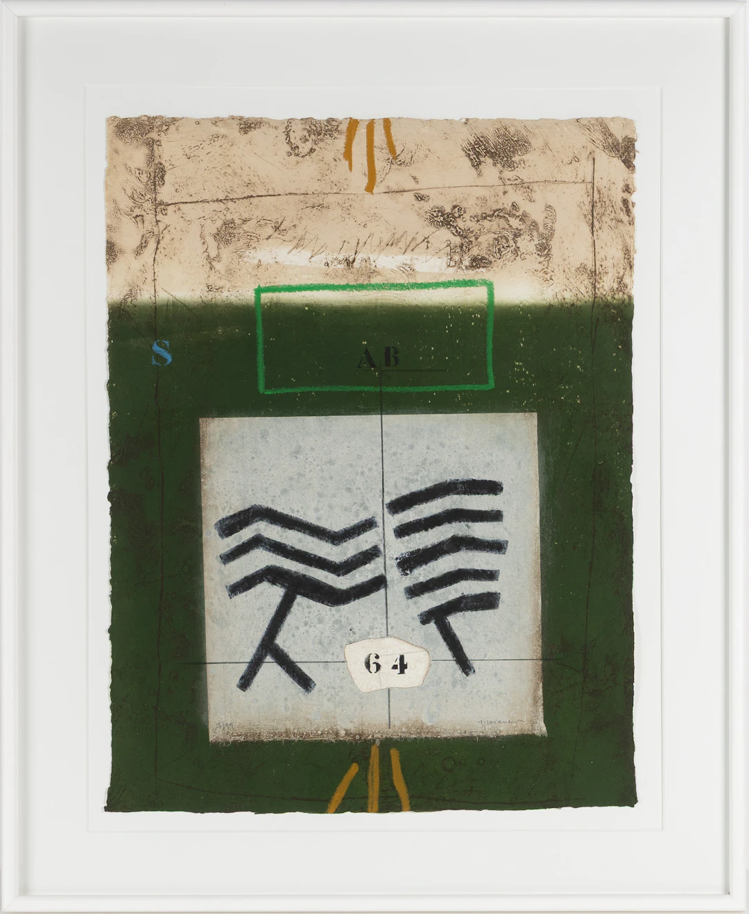 JAMES COIGNARD. komposition, carborundumetsning.