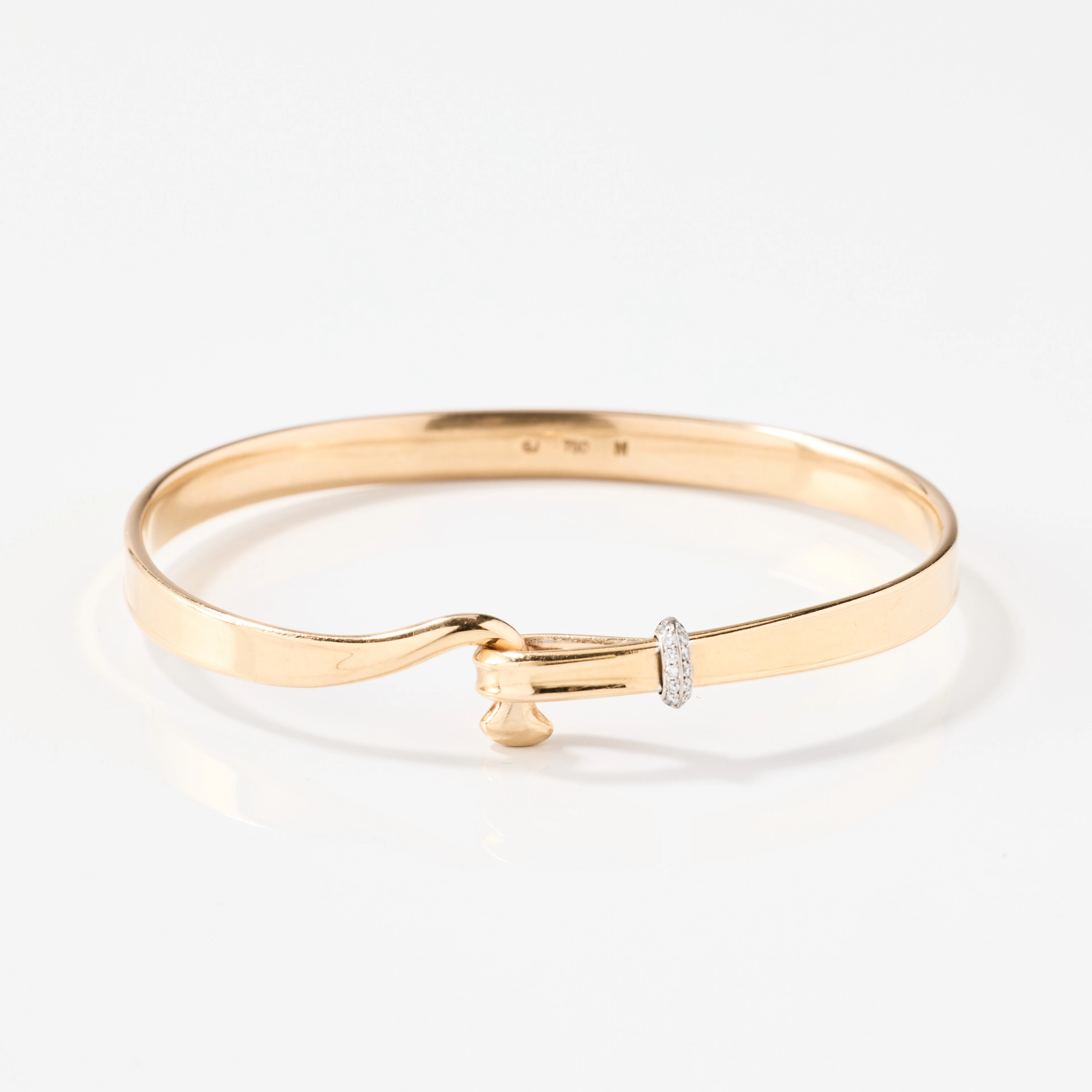 VIVIANNA TORUN BÜLOW-HÜBE. Armring, "Torun", 18K guld med diamanter