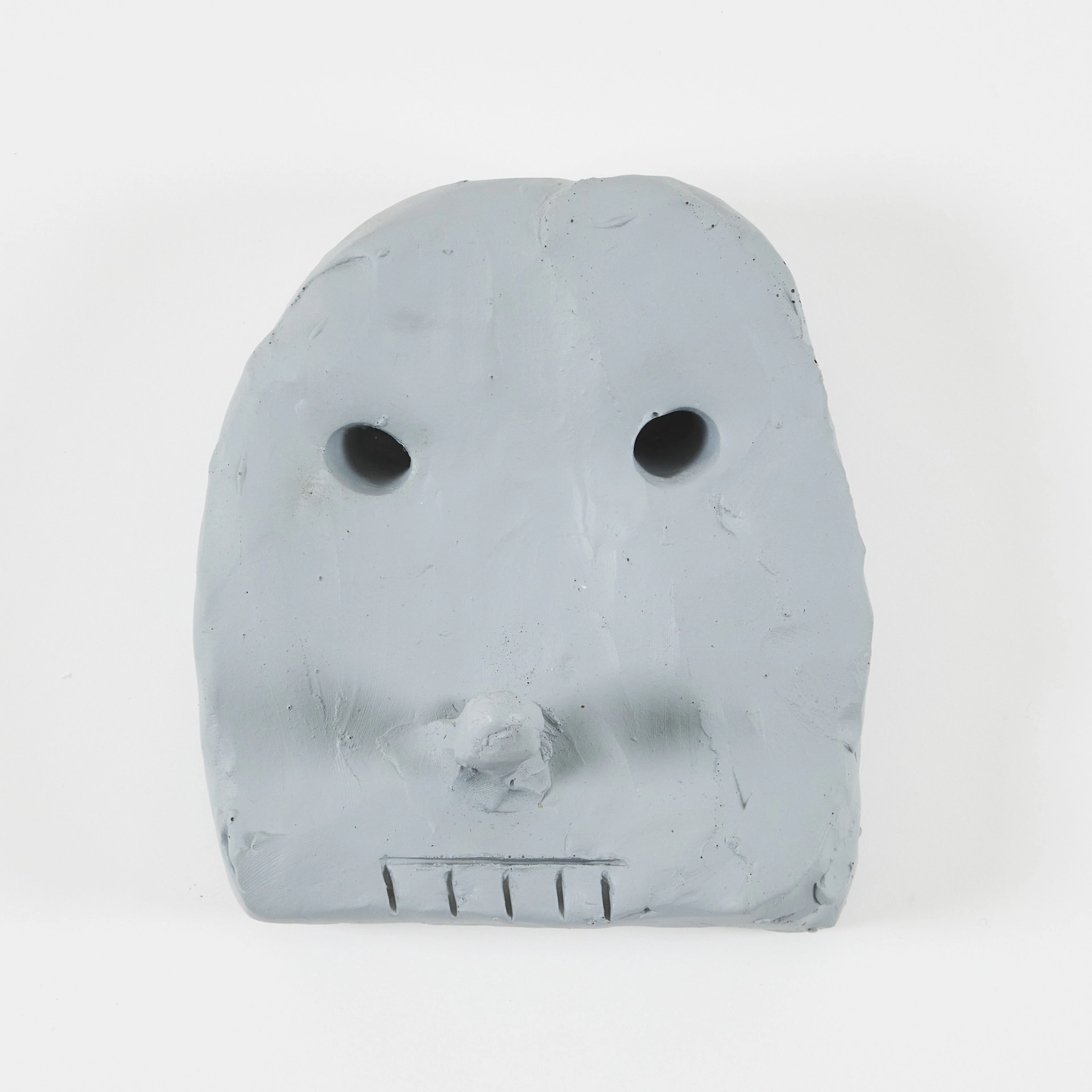 DAVID SHRIGLEY. Untitled (Larger Grey Face).