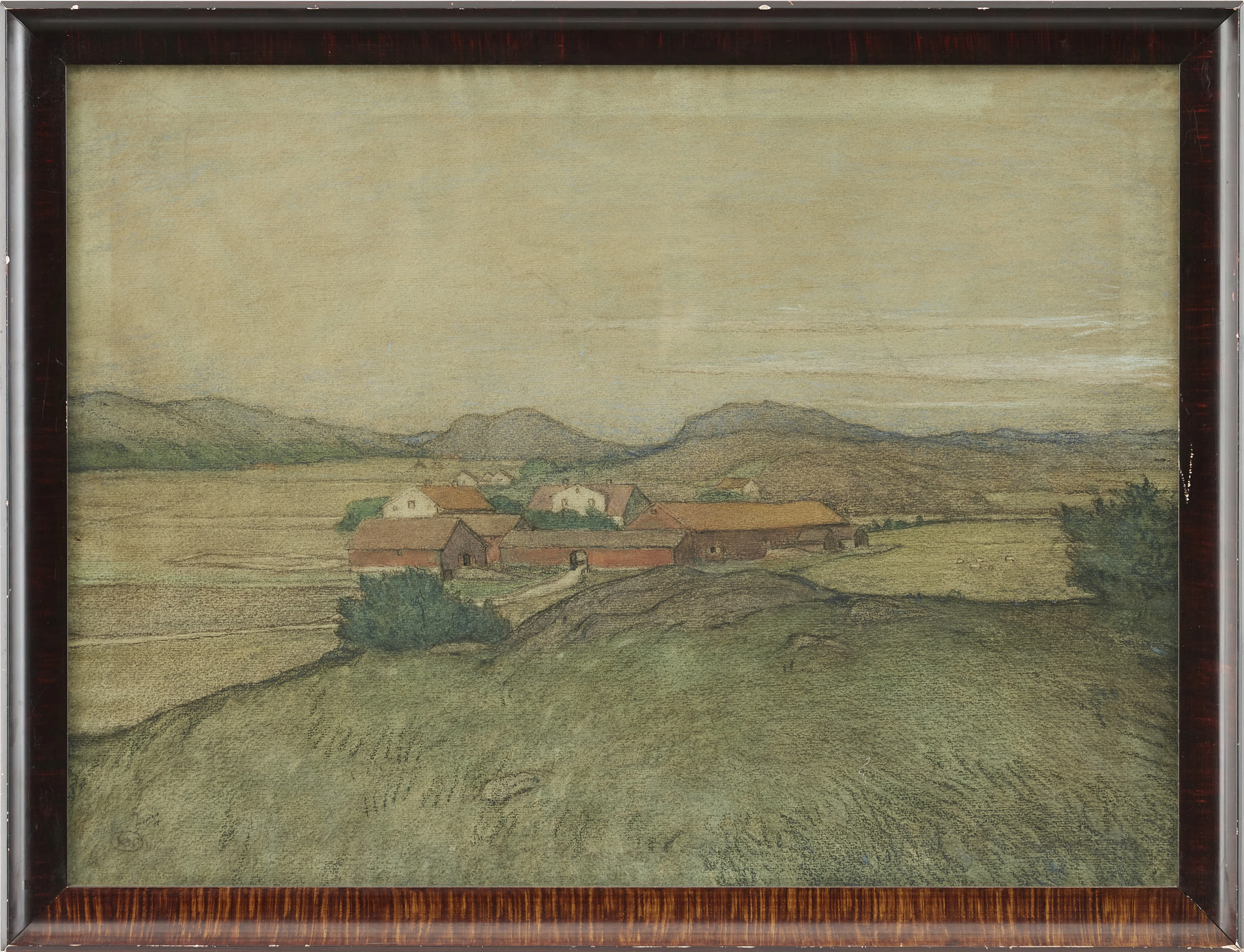 KARL NORDSTRÖM. Hoga gård, Tjörn.
