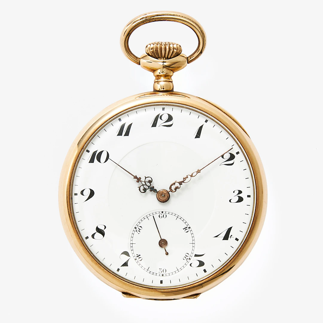 FICKUR, 49,5 mm, 14K guld, ca 1920.