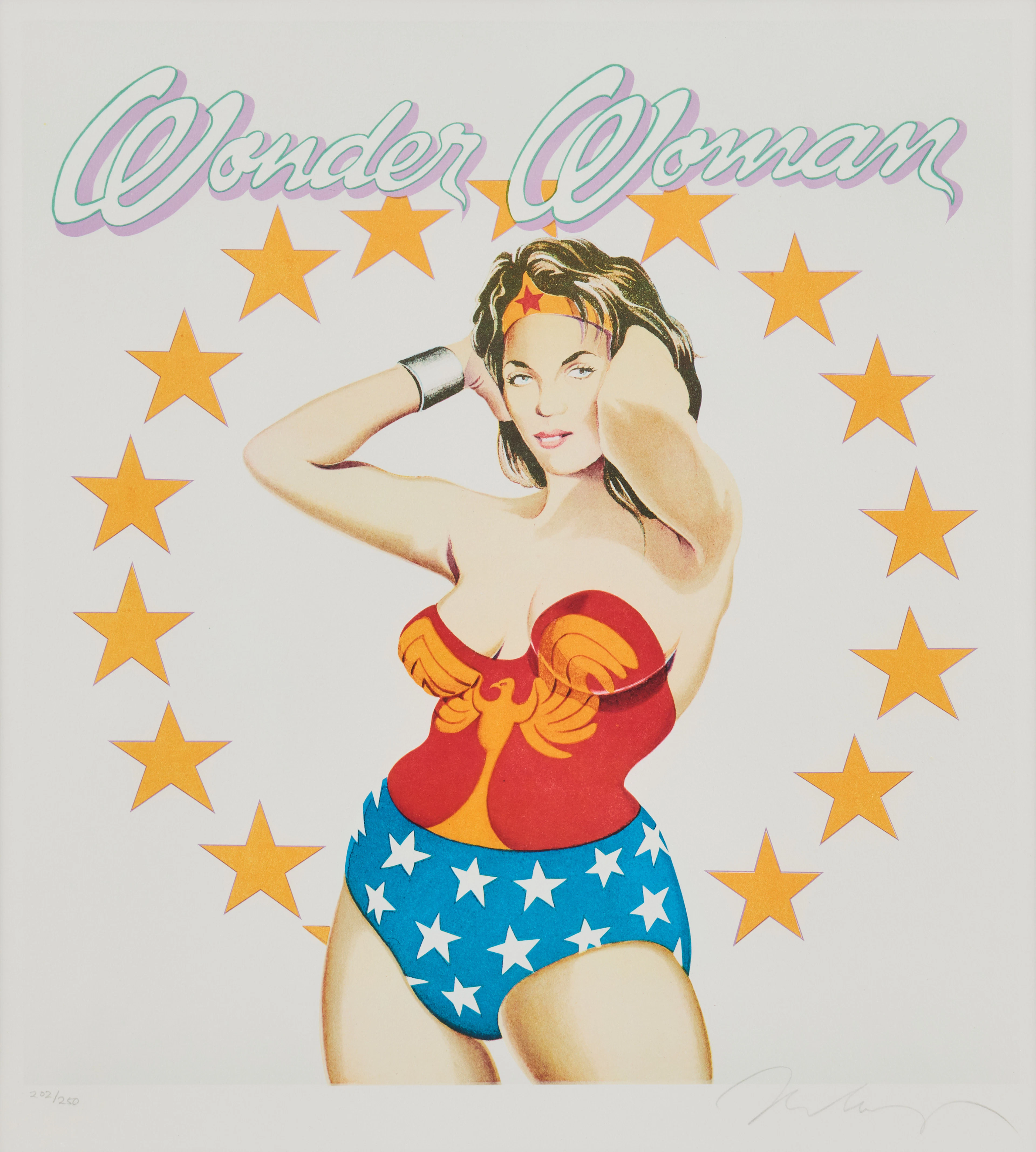 MEL RAMOS (USA 1935-2018). "Wonder Woman".
