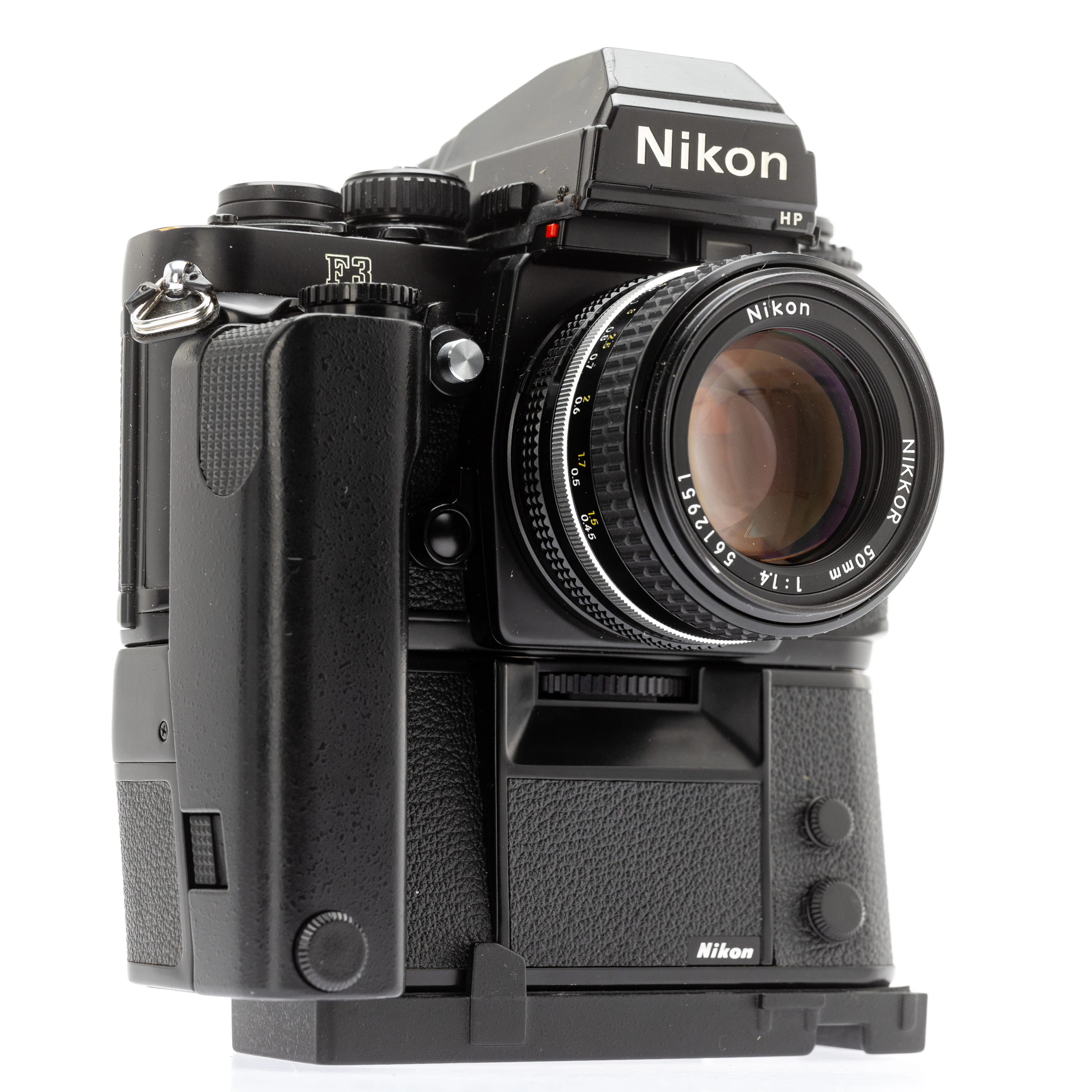 ikon F3 HP, 35mm-Spiegelreflexkamera ( SN 1760153 ) mit Nikon Nikkor