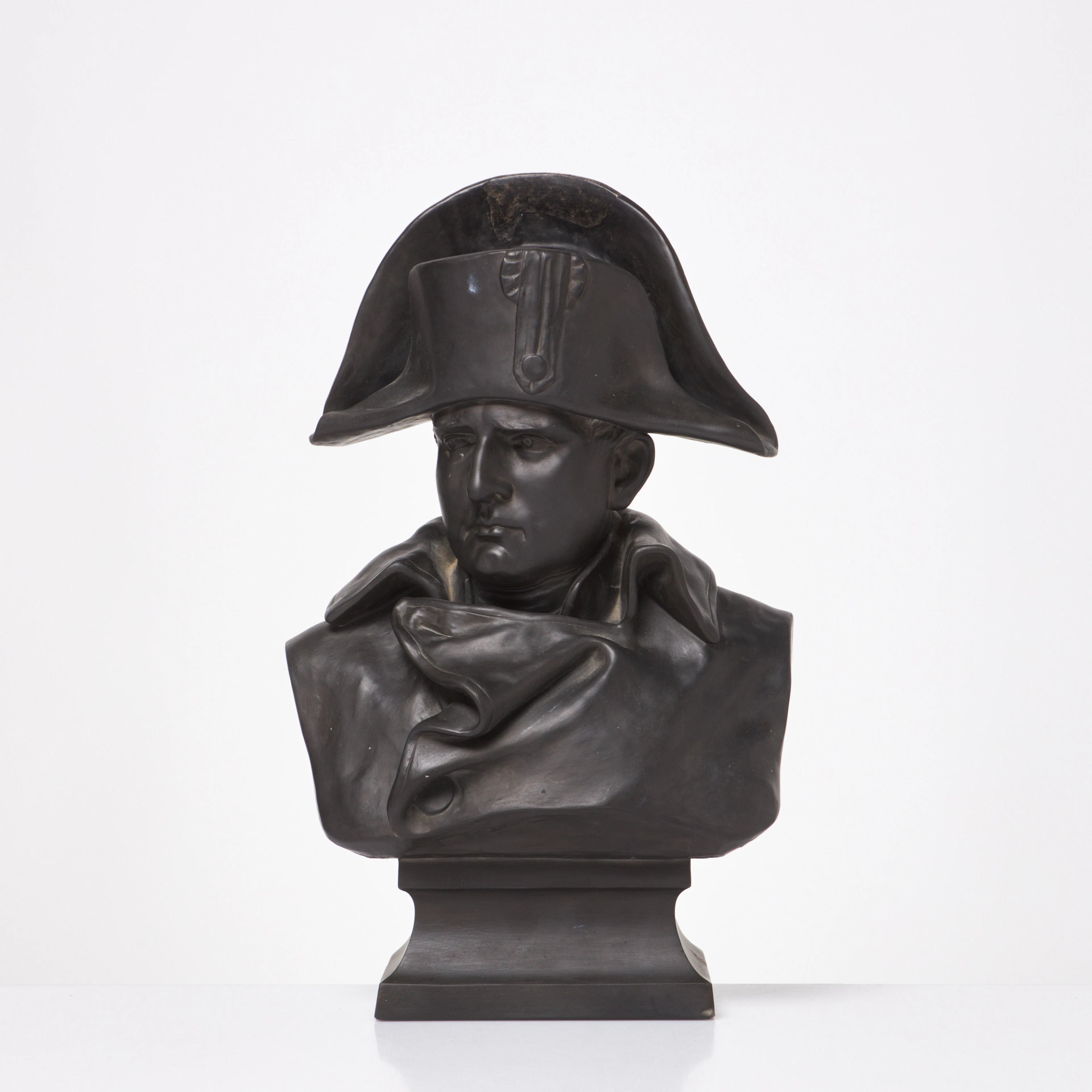 RENZO COLOMBO. EFTER. Napoleon, byst, konstmassa, L.P. Jörgensen