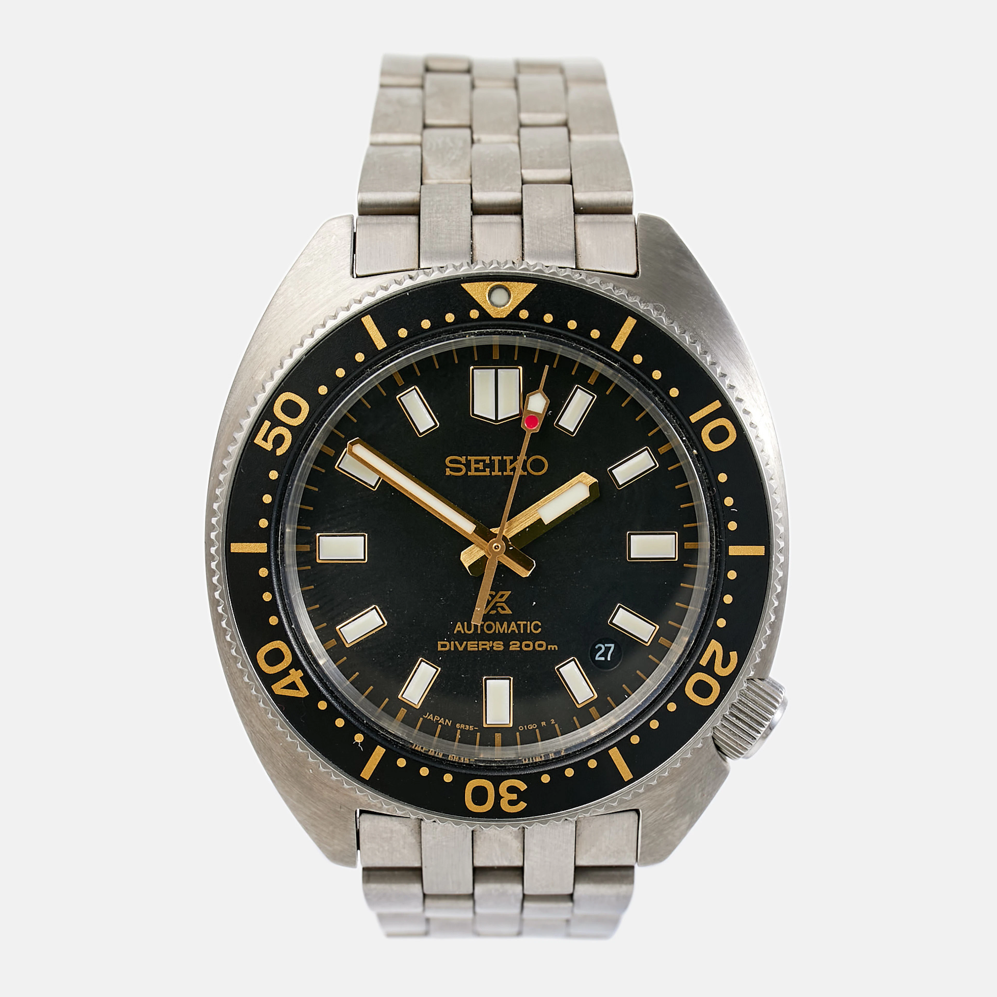SEIKO, Prospex, Divers 200m, armbandsur, 41 mm, stål, tillverkad 2022, med box.
