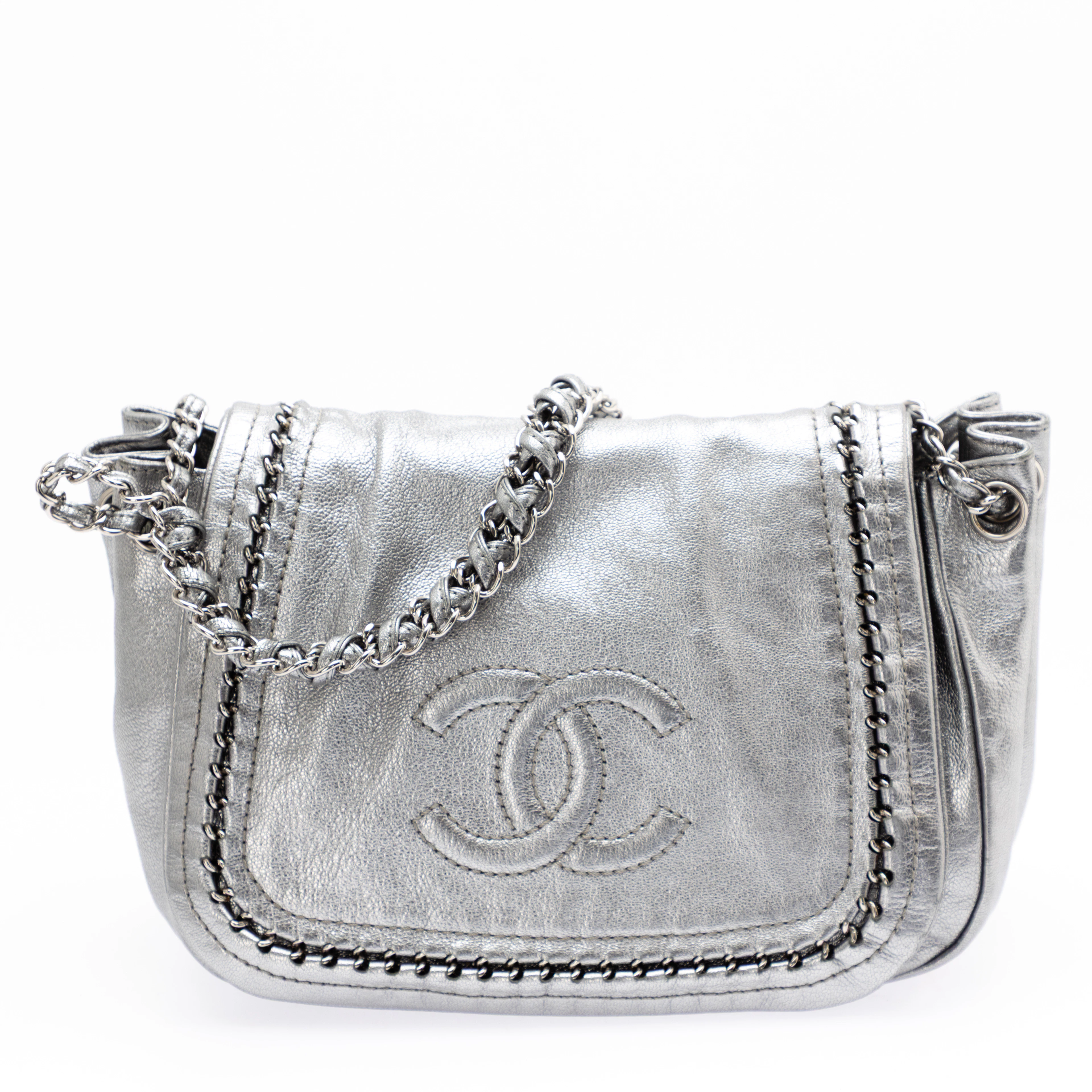 CHANEL. Accordion Flap Bag / Tasche, Luxe Ligne, 2006-2008.