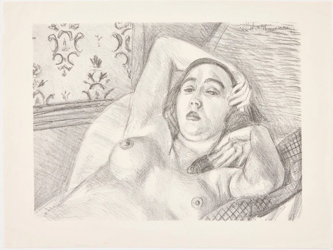 HENRI MATISSE. "Le Repos du Modèle".