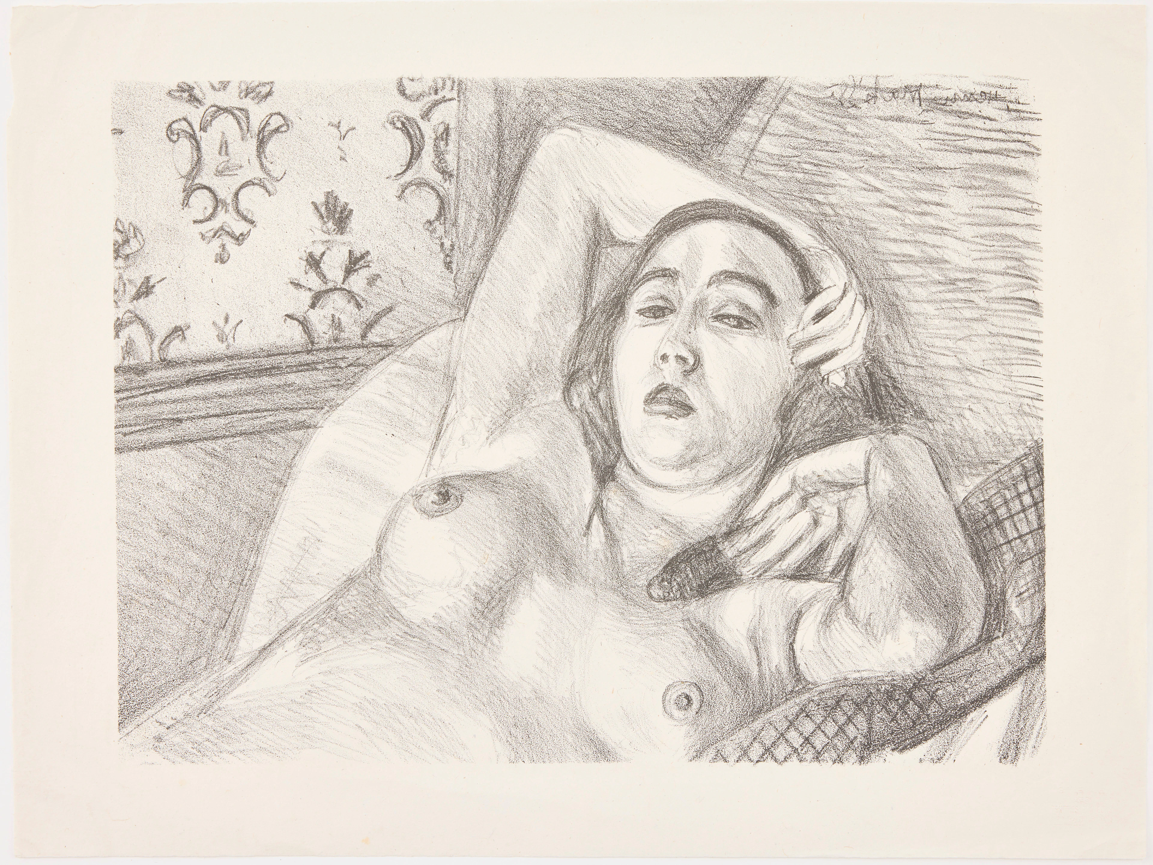 HENRI MATISSE. "Le Repos du Modèle".