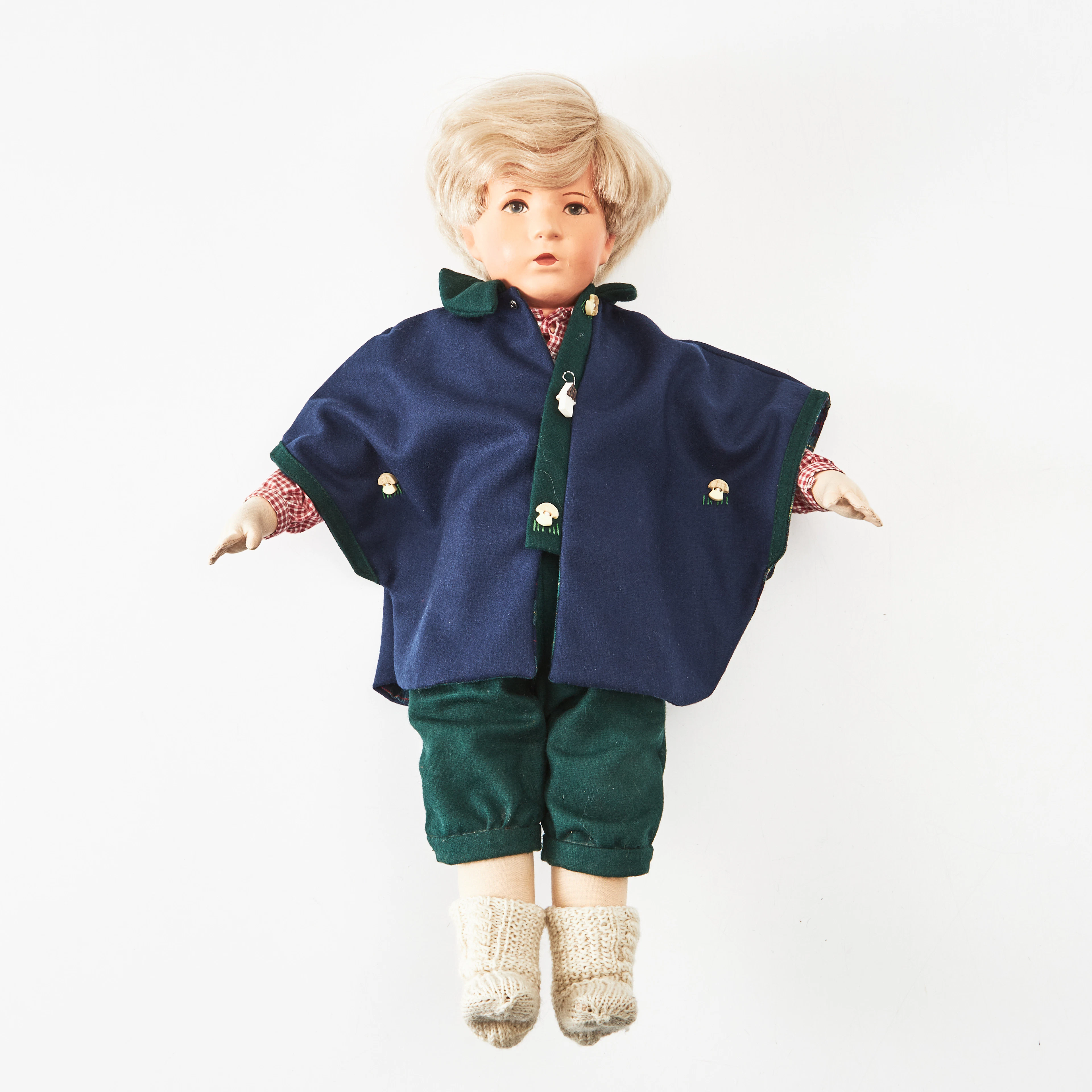 KÄTHE KRUSE POJKDOCKA, sannolikt "German Child VIII", omkring 1930/40-tal