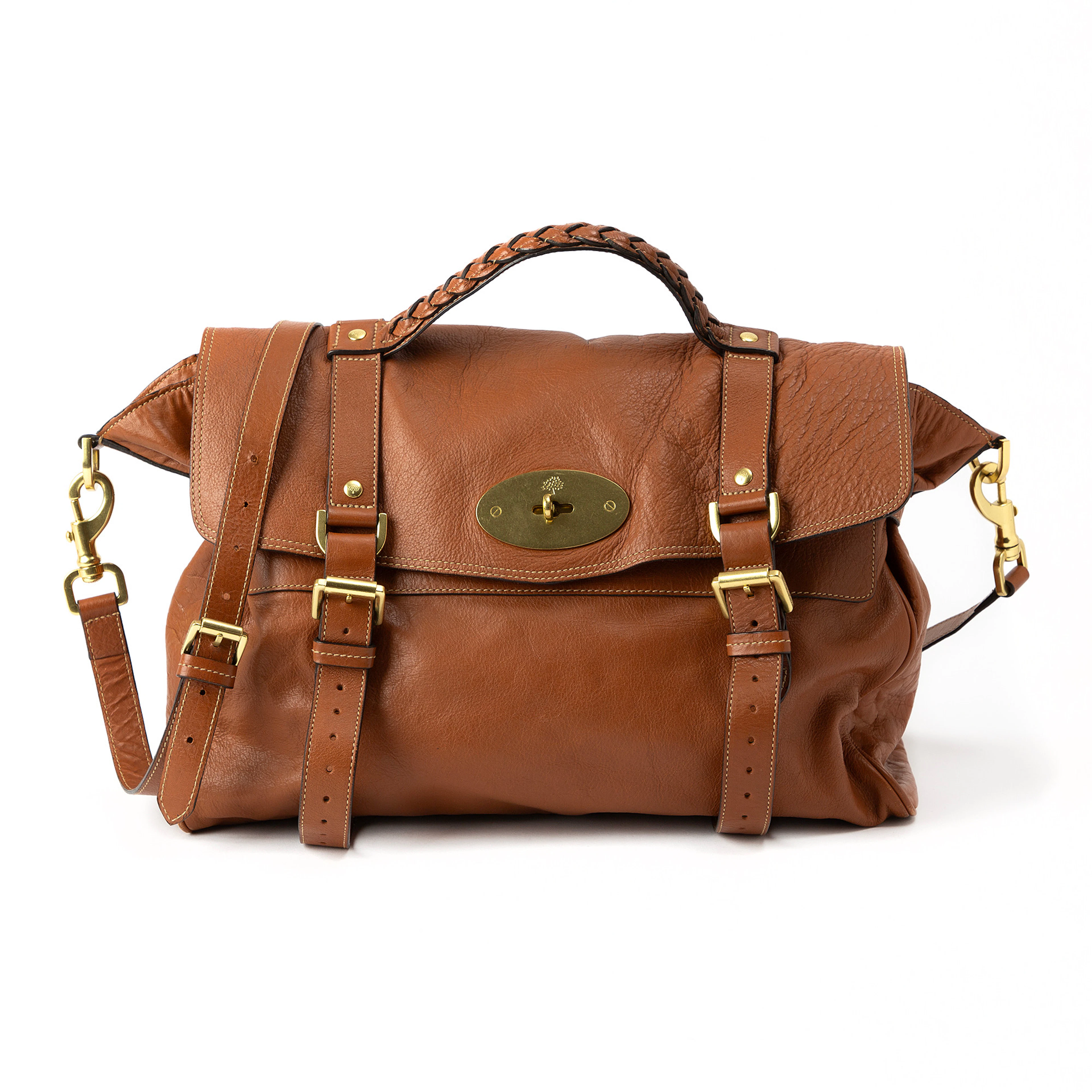 MULBERRY. Väska, "Alexa", läder.