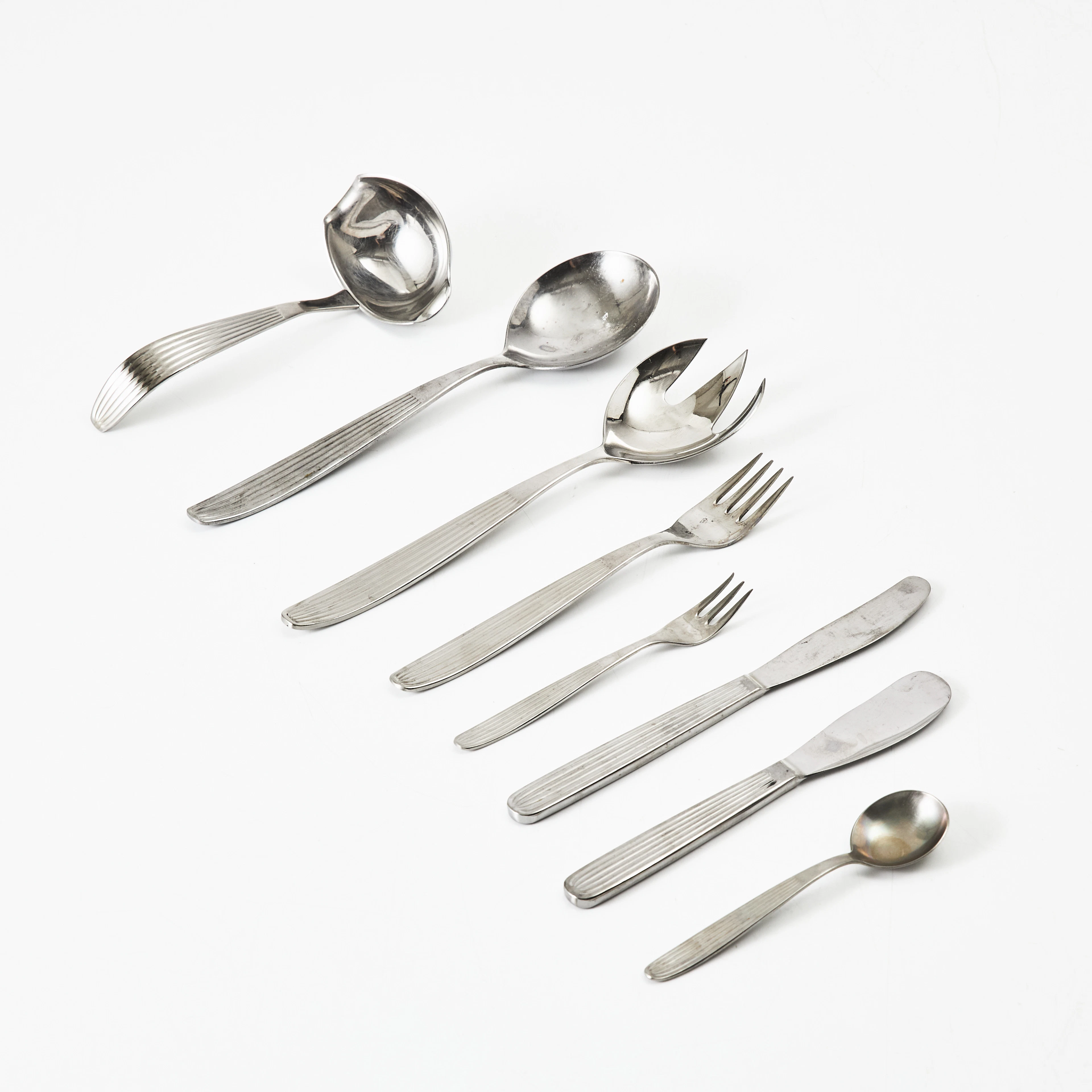 KAJ FRANCK "Ideal", bestickservis, 43 delar, Hackman, Finland 1900-talets