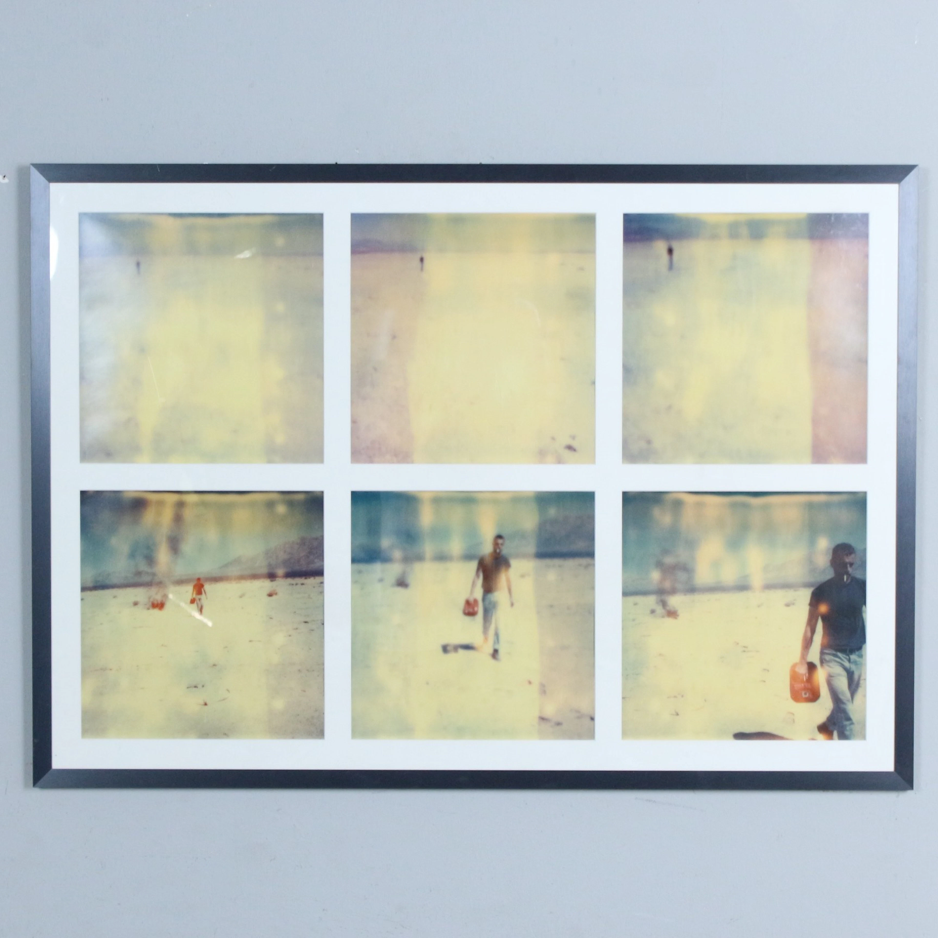 STEFANIE SCHNEIDER (1968). Hexaptychon/C-Print, '' Gasoline '' (1999).
