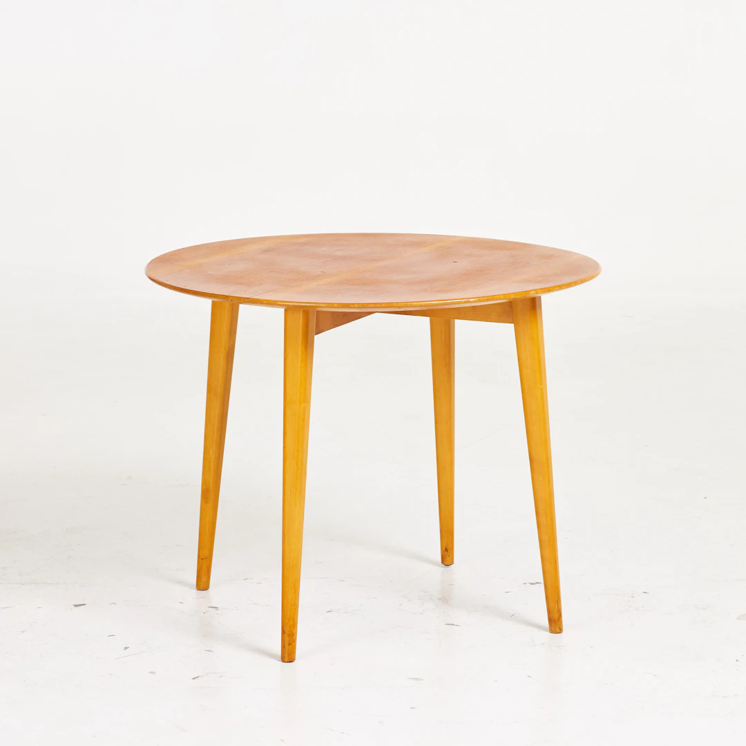 SOFFBORD, teak och björk, brickmärkt Nordiska Kompianiet.