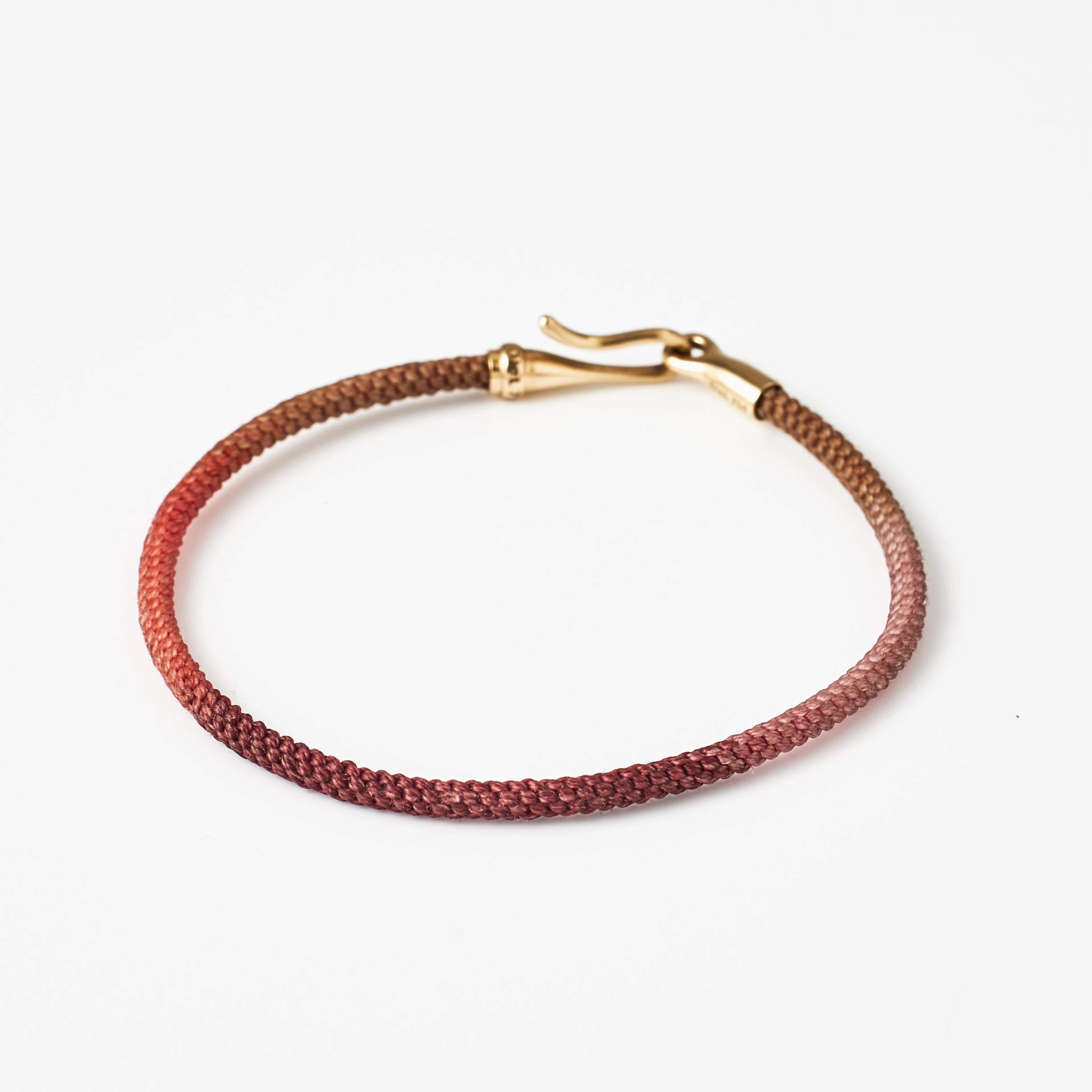 CHARLOTTE LYNGGAARD, "Life", armband, flätat i polykroma färger, spänne/krok