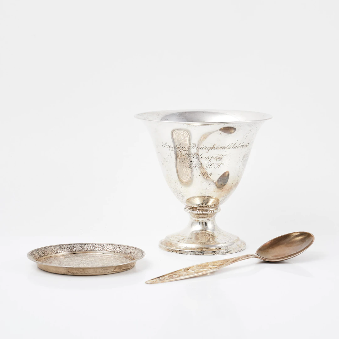 VAS, SKED och COASTER, silver, bl.a CG Hallberg, Stockholm, 1941