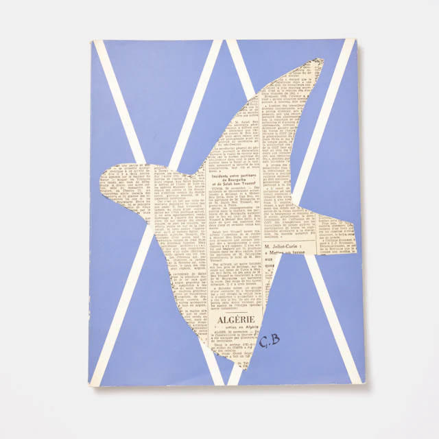 XXe SIECLE, No 6, 1956, 7 st pochoirs i färg efter Braque, Laurens