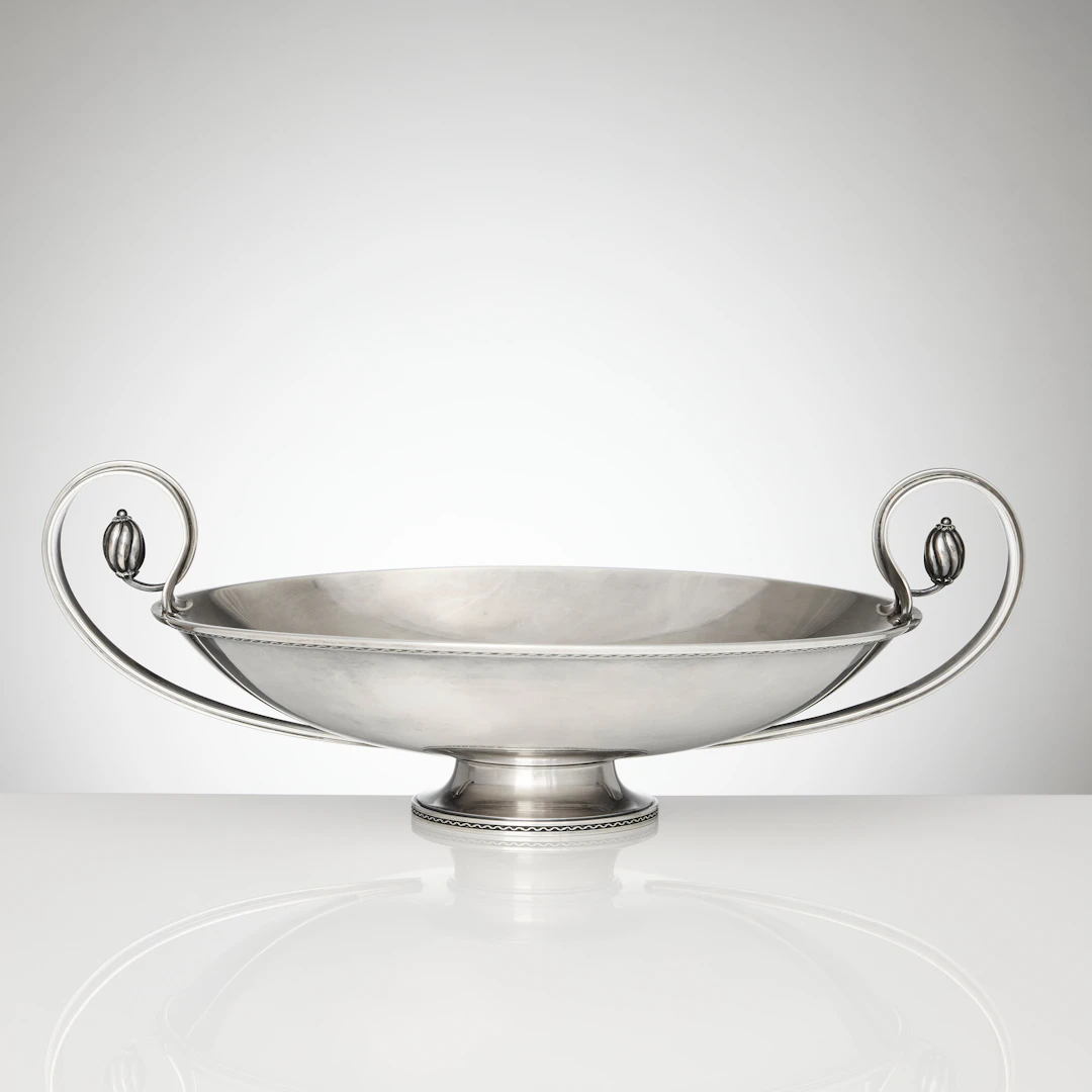 ATELIER BORGILA. Skål, silver, Stockholm 1940.