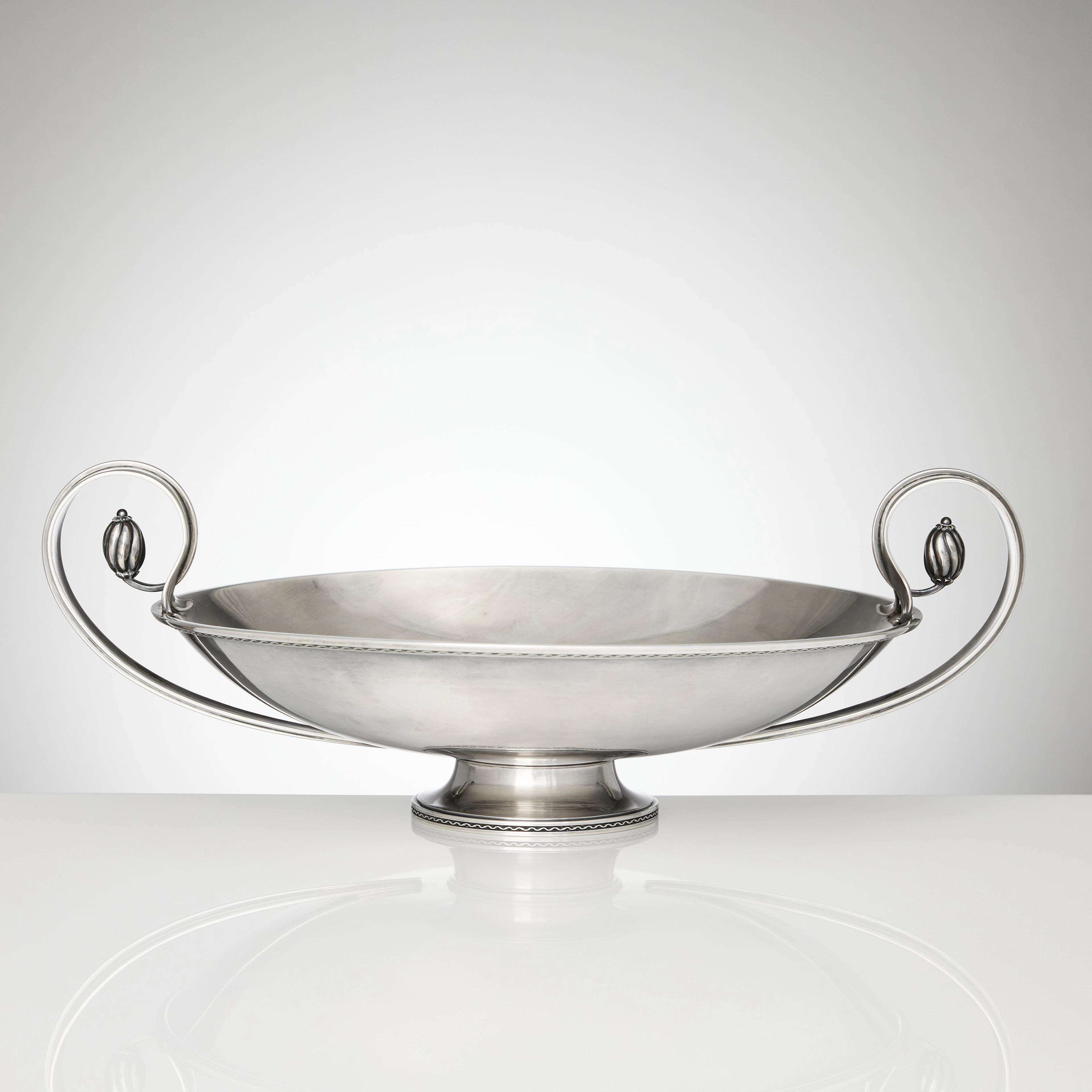 ATELIER BORGILA. Skål, silver, Stockholm 1940.