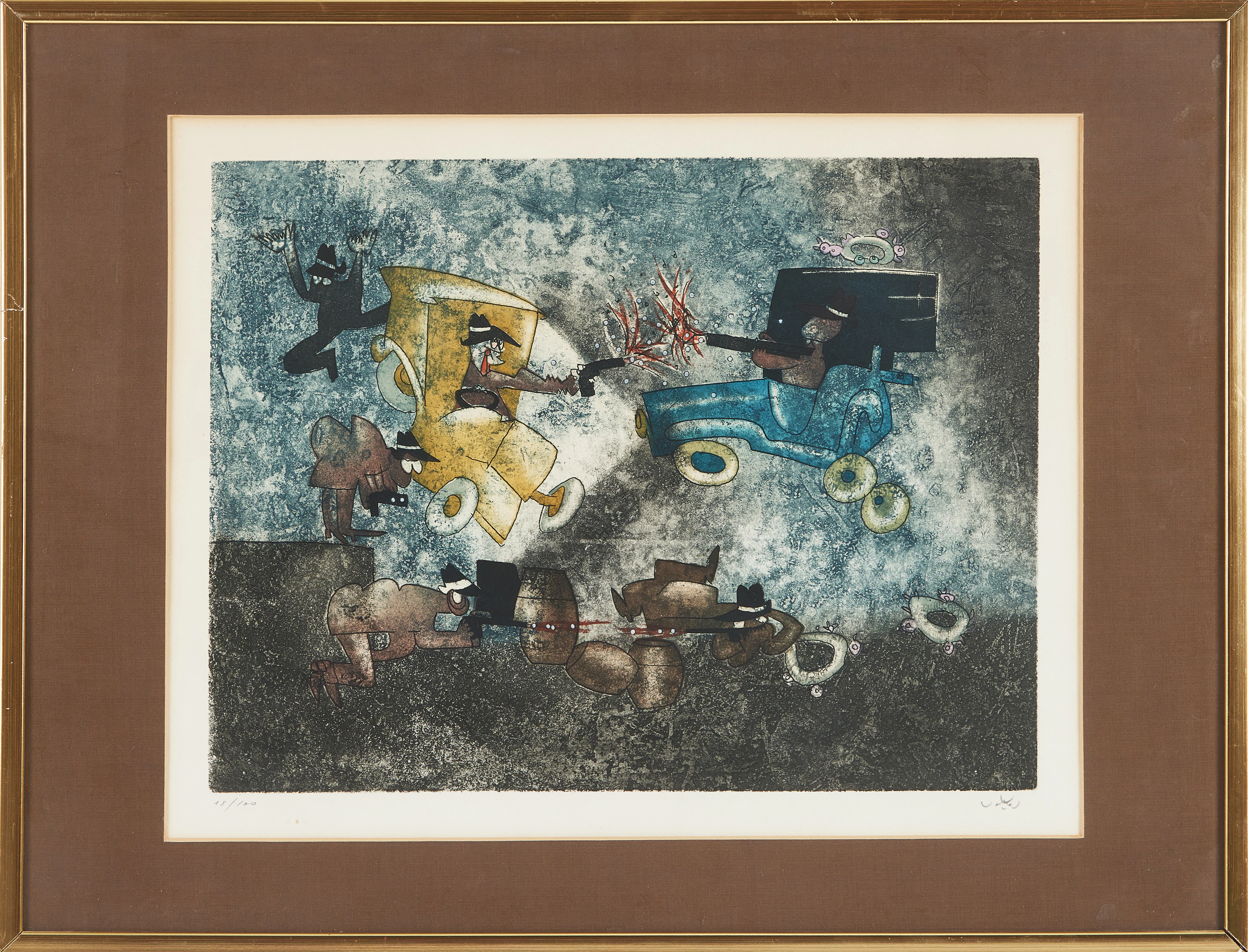 ROBERTO MATTA. "Voir dans la hasard".