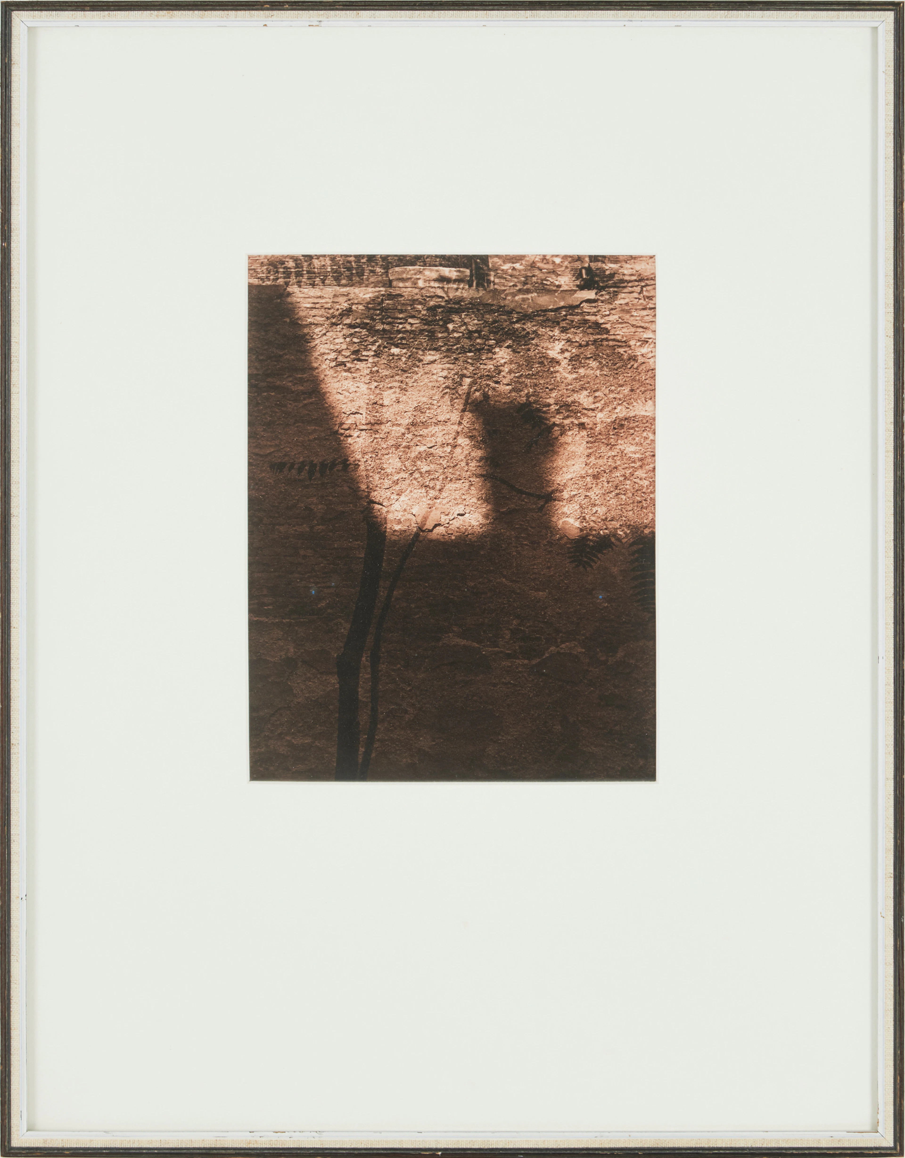 OTMAR THORMANN (FÖDD 1944). Fotografi, "Mur" ur serien dubbelmotiv