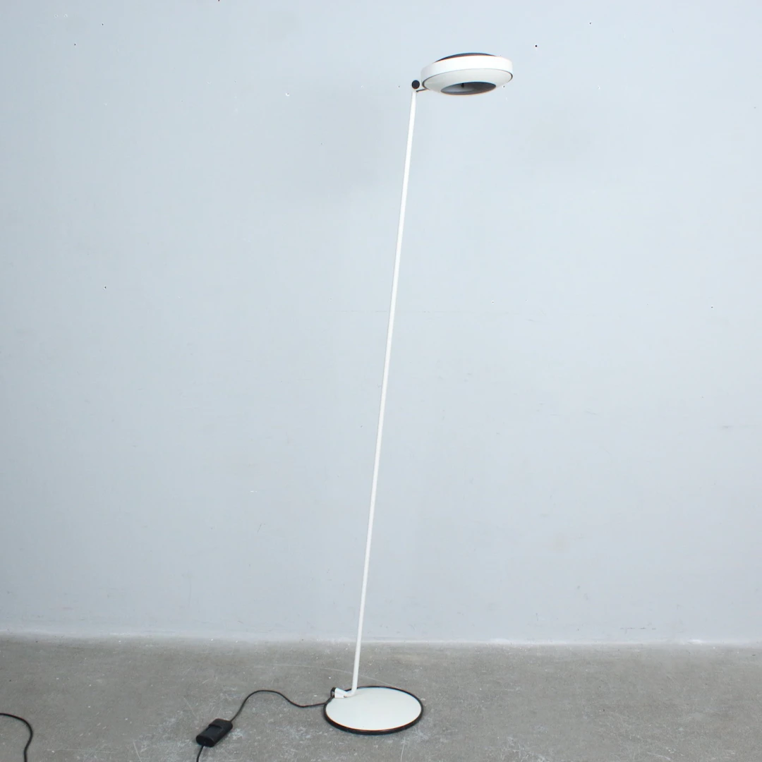 TOMMASO CIMINI. Lumina, Stehlampe, Modell '' Elle 1 '' Dimmbar, 1980er.