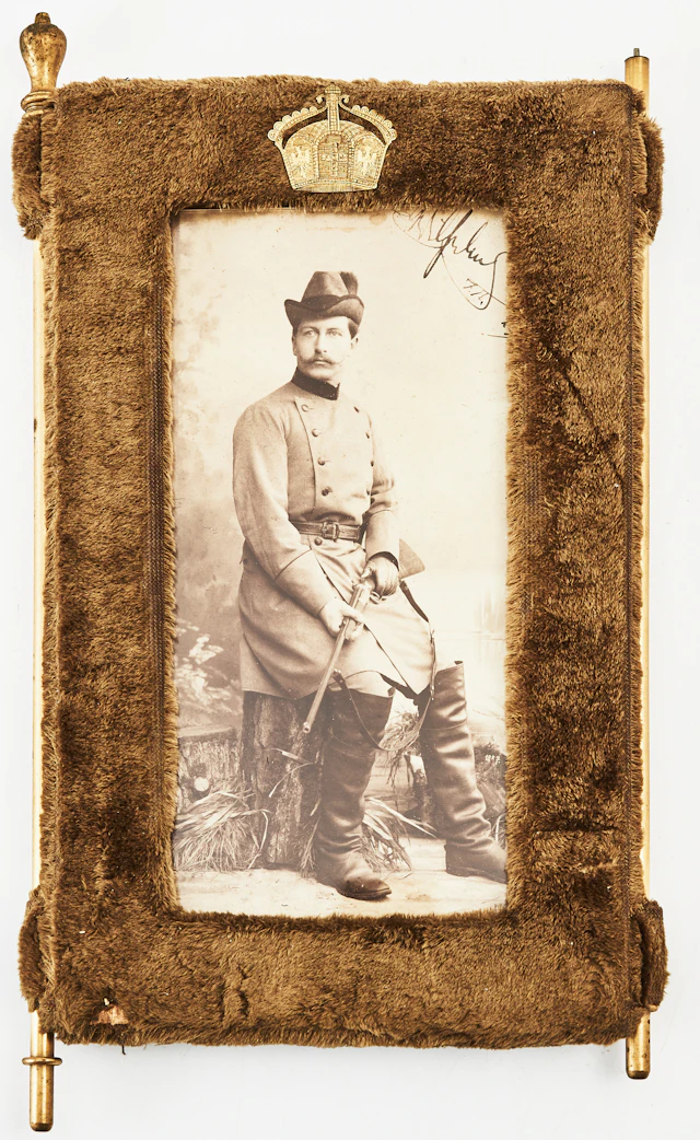 KEJSAR WILHELM II, kabinettsfoto, signerat och daterat Wilhelm 29/IX