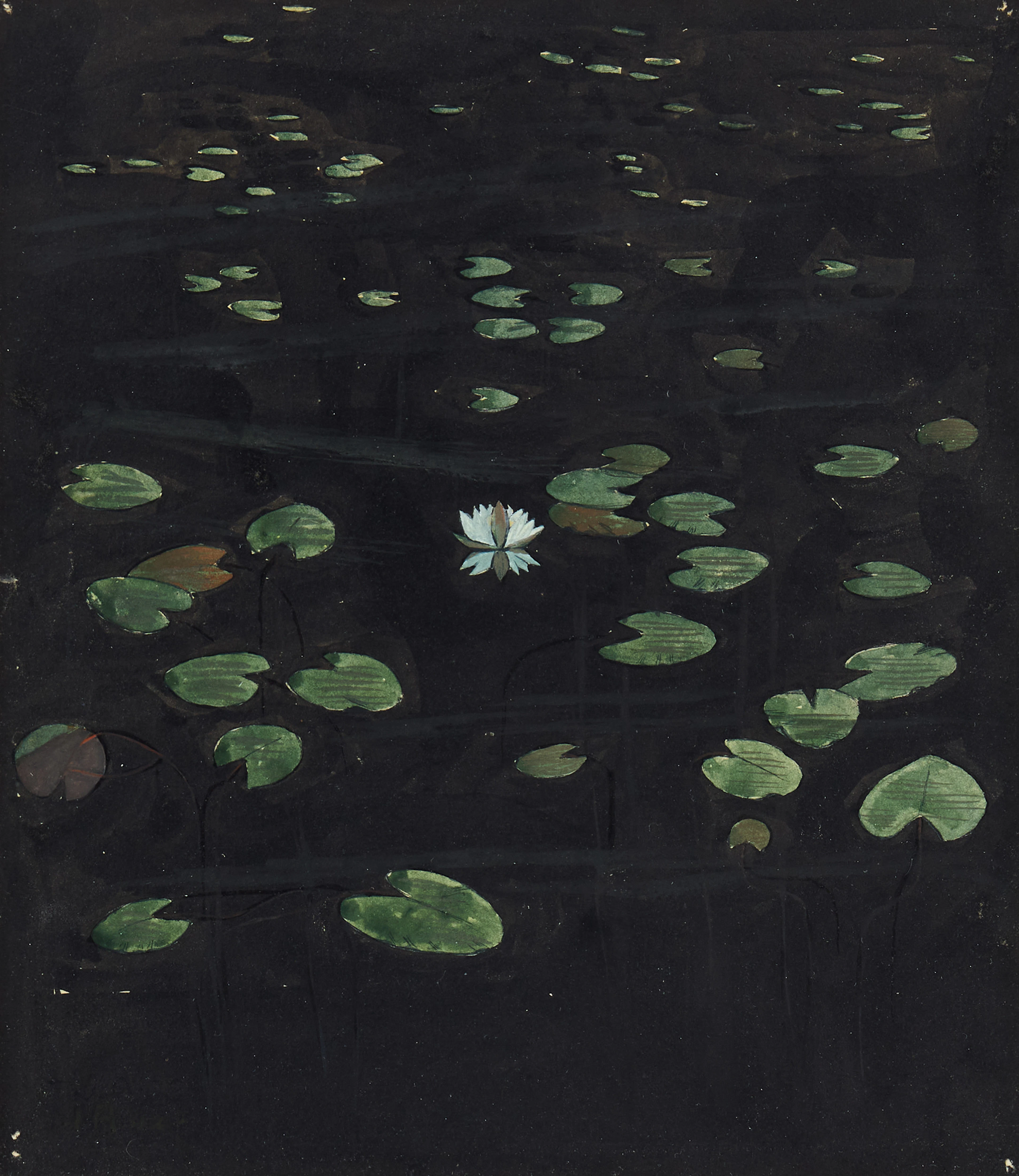 IVAR AROSENIUS. "Näckrosor".