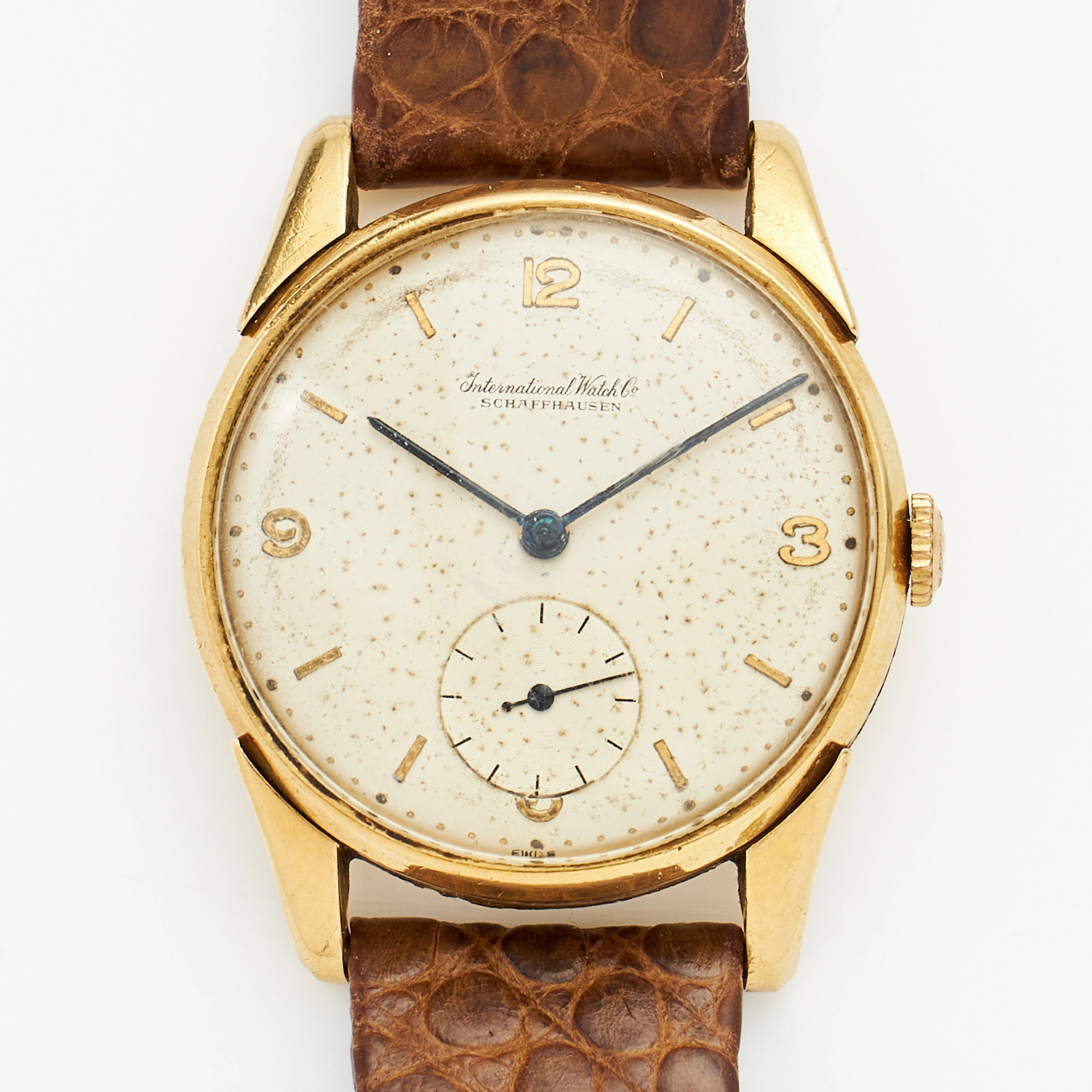 IWC, Schaffhausen, armbandsur, 33 mm, 18K guld, ca 1948.