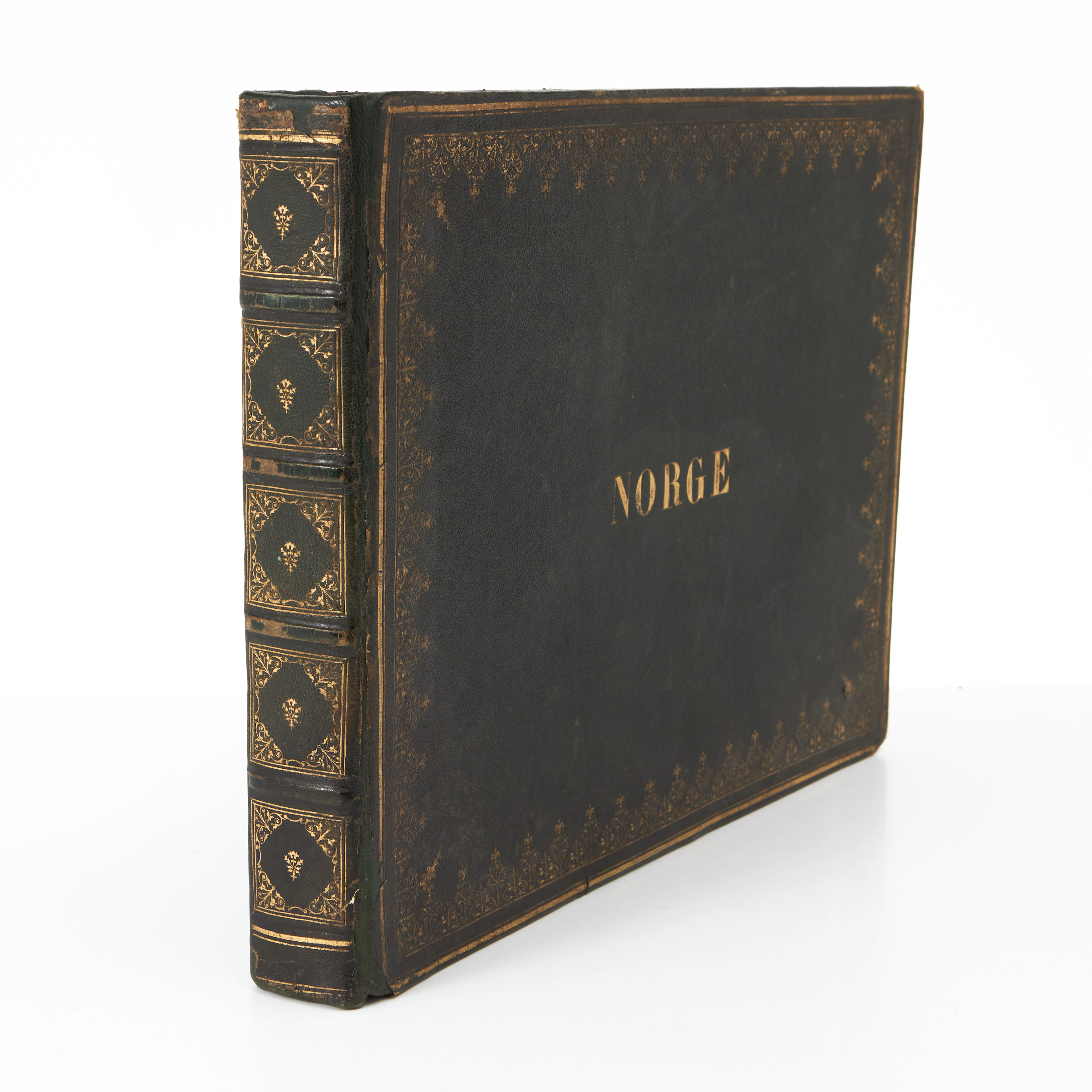 TÖNSBERGS BILDVERK ÖVER NORGE, FINA LITOGRAFIER, 1855.