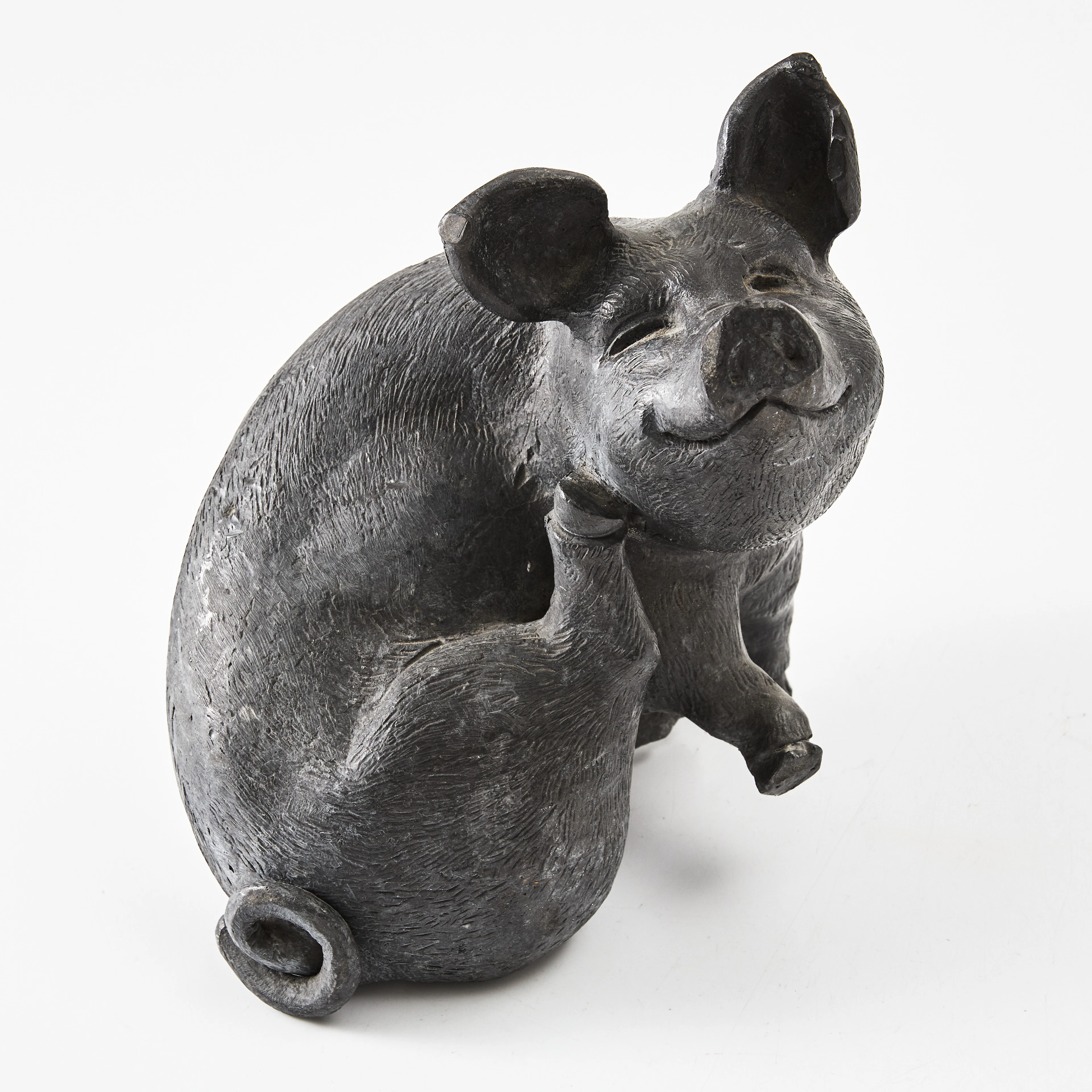 SKULPTUR, i form av gris, samtida.