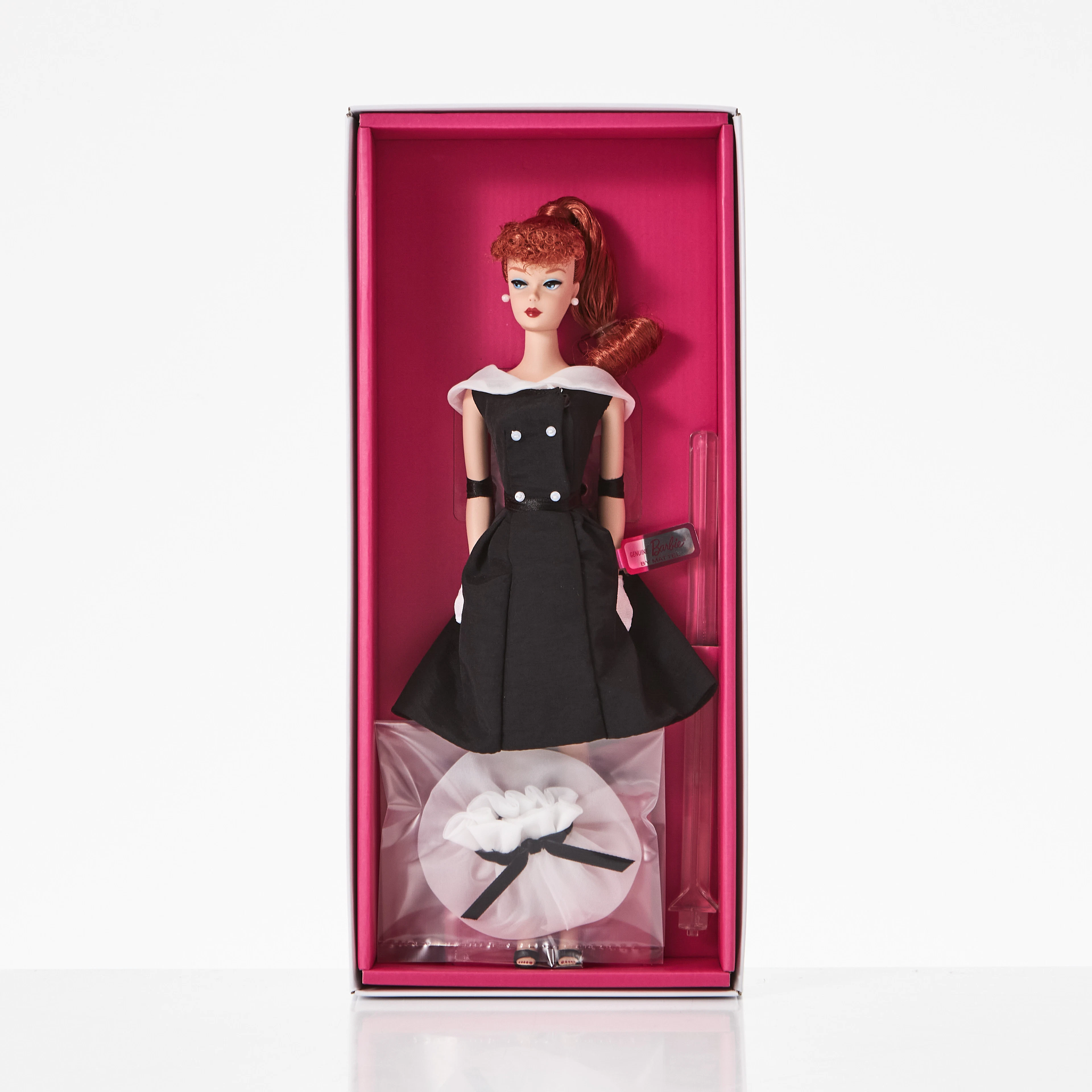 BARBIE, #HBY14, 1962 Redhead/Titian Genuine Silkstone Body, Barbie