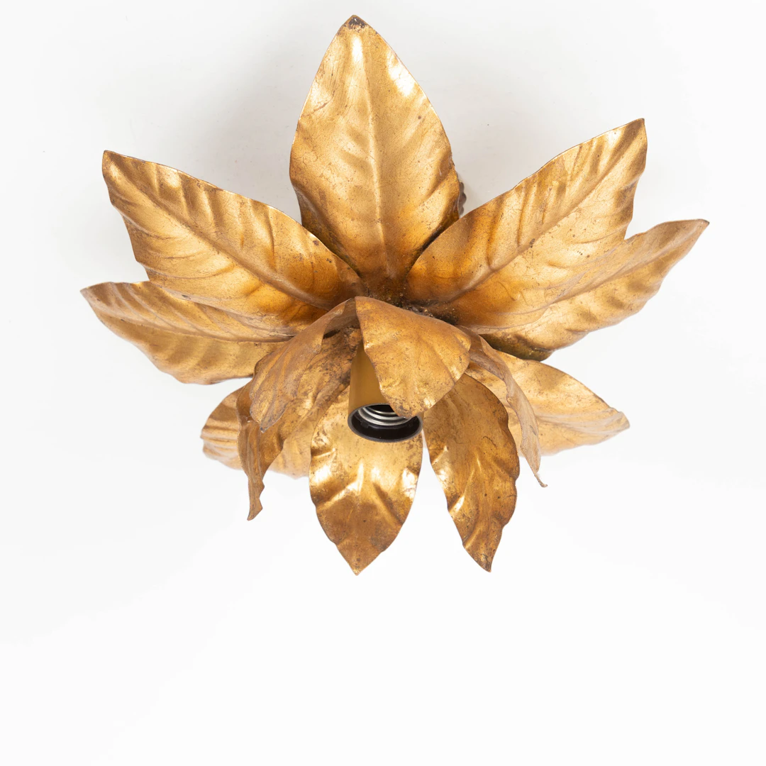 Hans Kögl zugeschrieben, Deckenlampe / Wandlampe, Deutschland, 1960er Jahre.