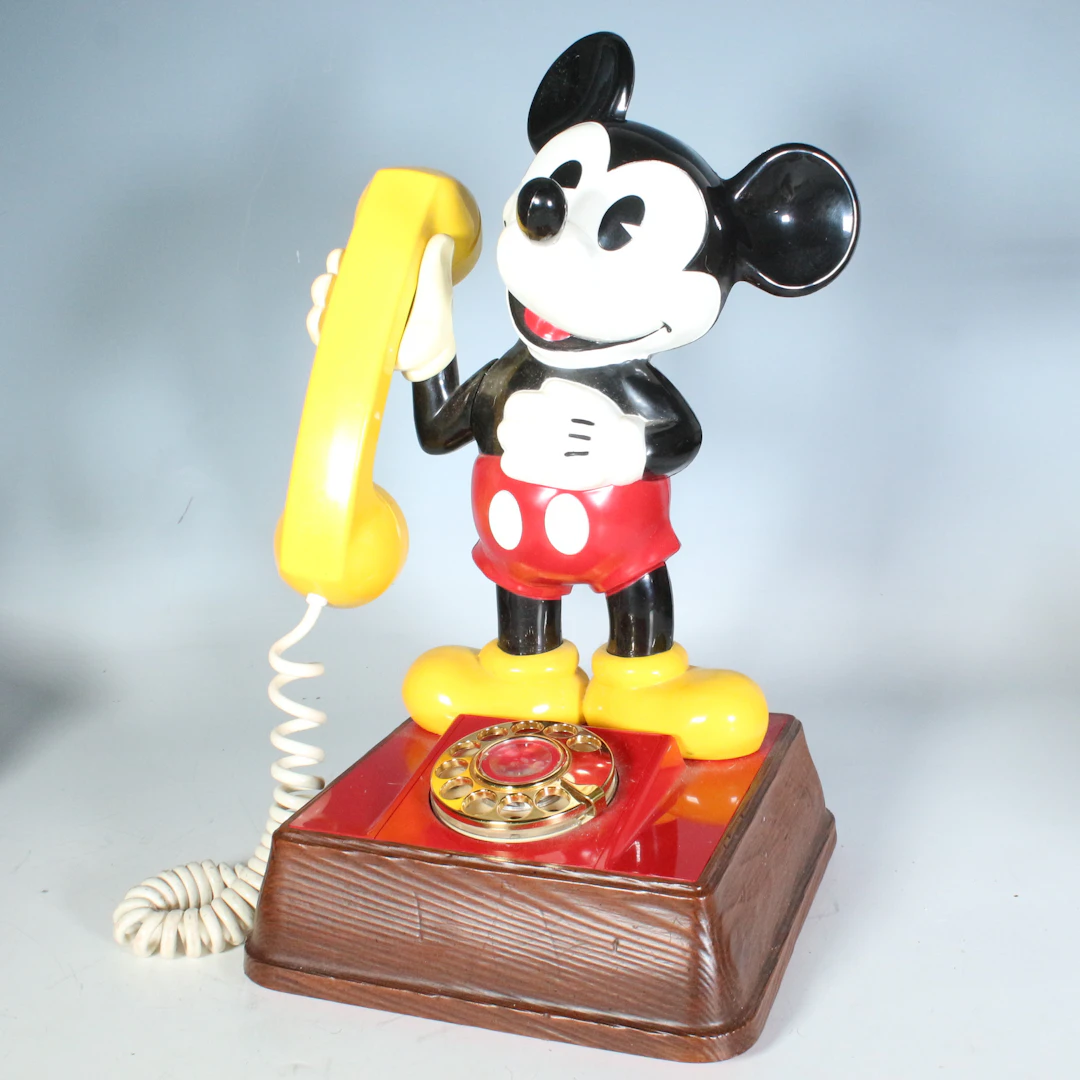 DISNEY. Mickey Mouse, "The Mickey Mouse Phone", American Telecommunications