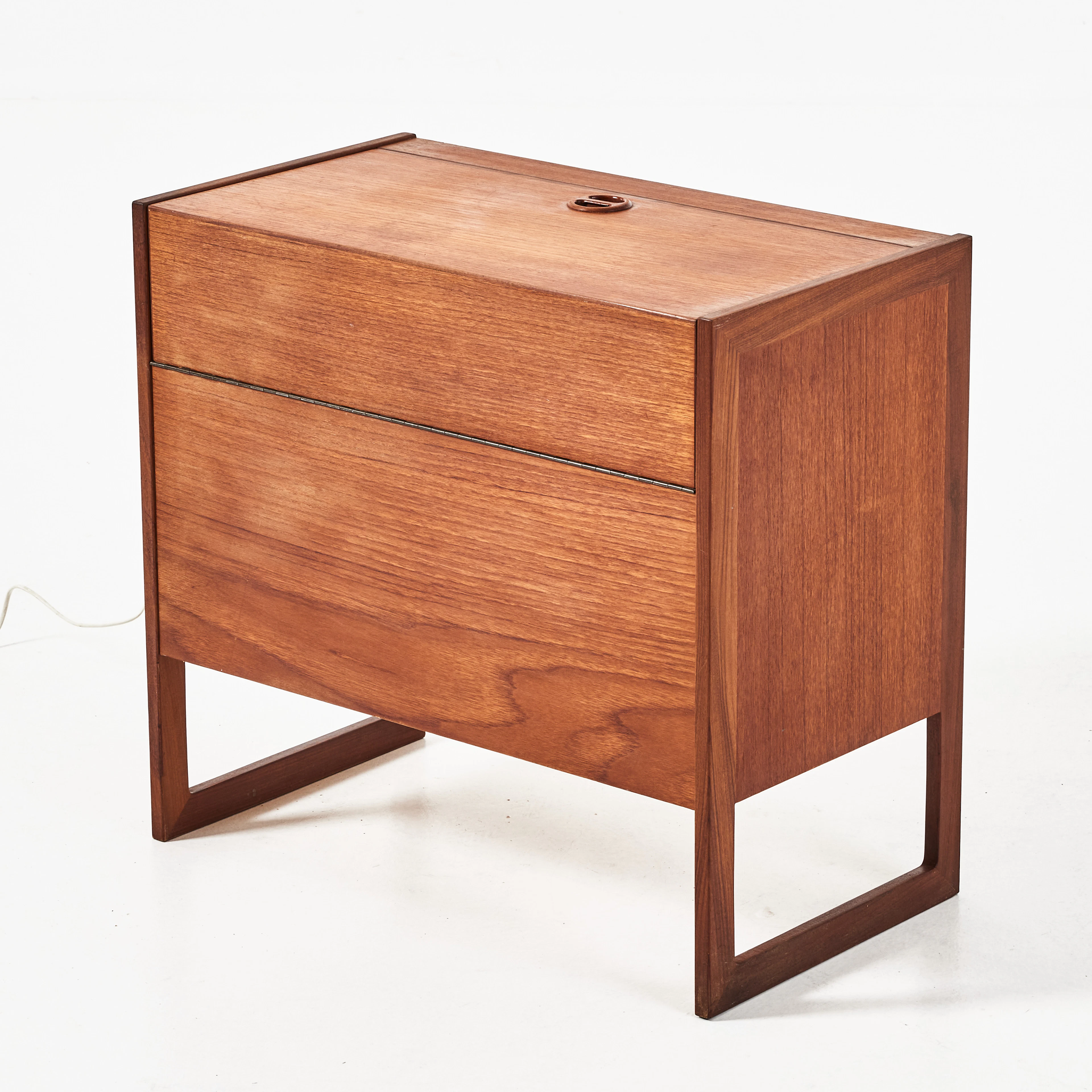ARNE WAHL IVERSEN, barskåp Domino-serien, Ikea, 1960-tal. Teak, inredning