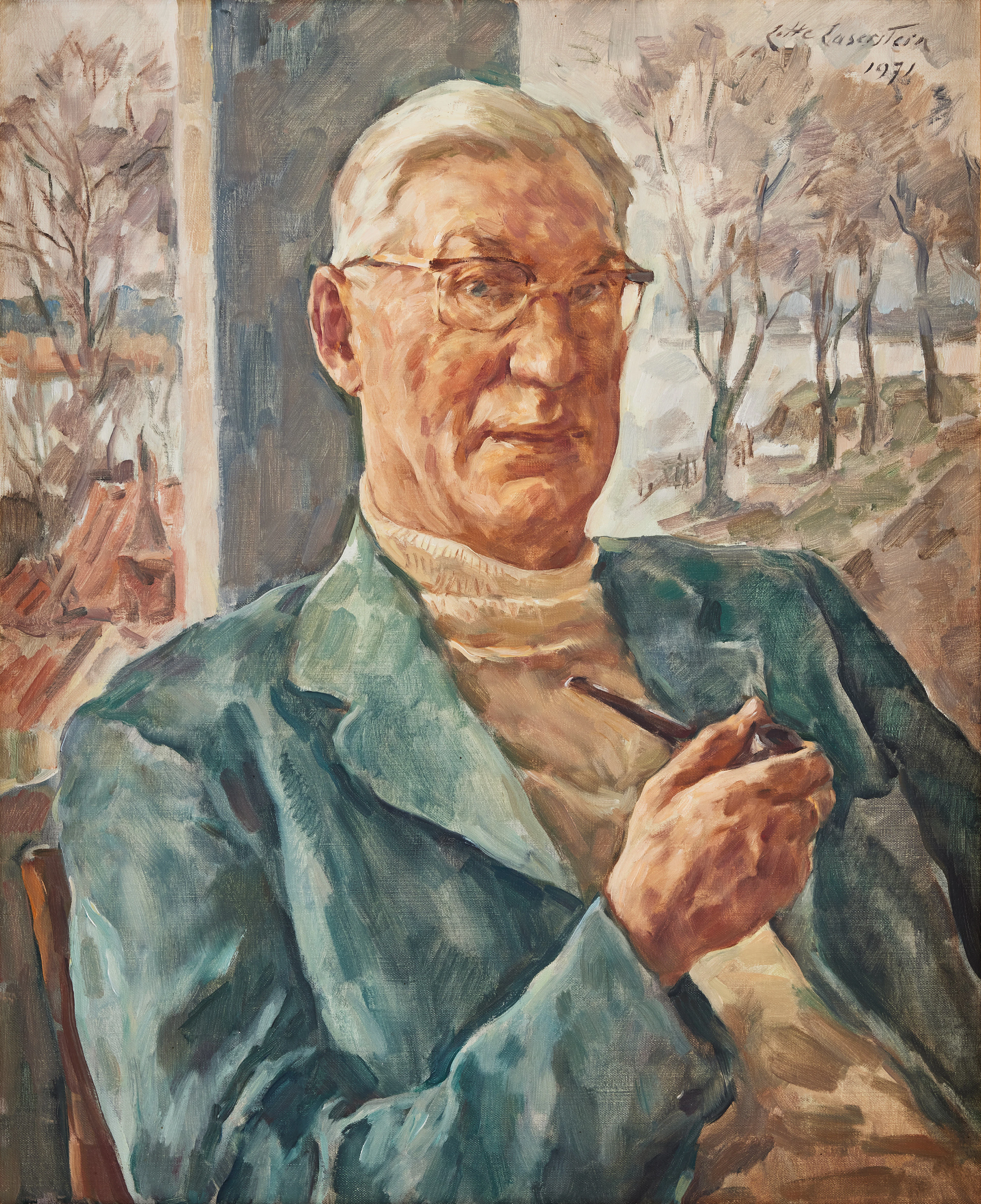 LOTTE LASERSTEIN. Porträtt av Sven Agelin.