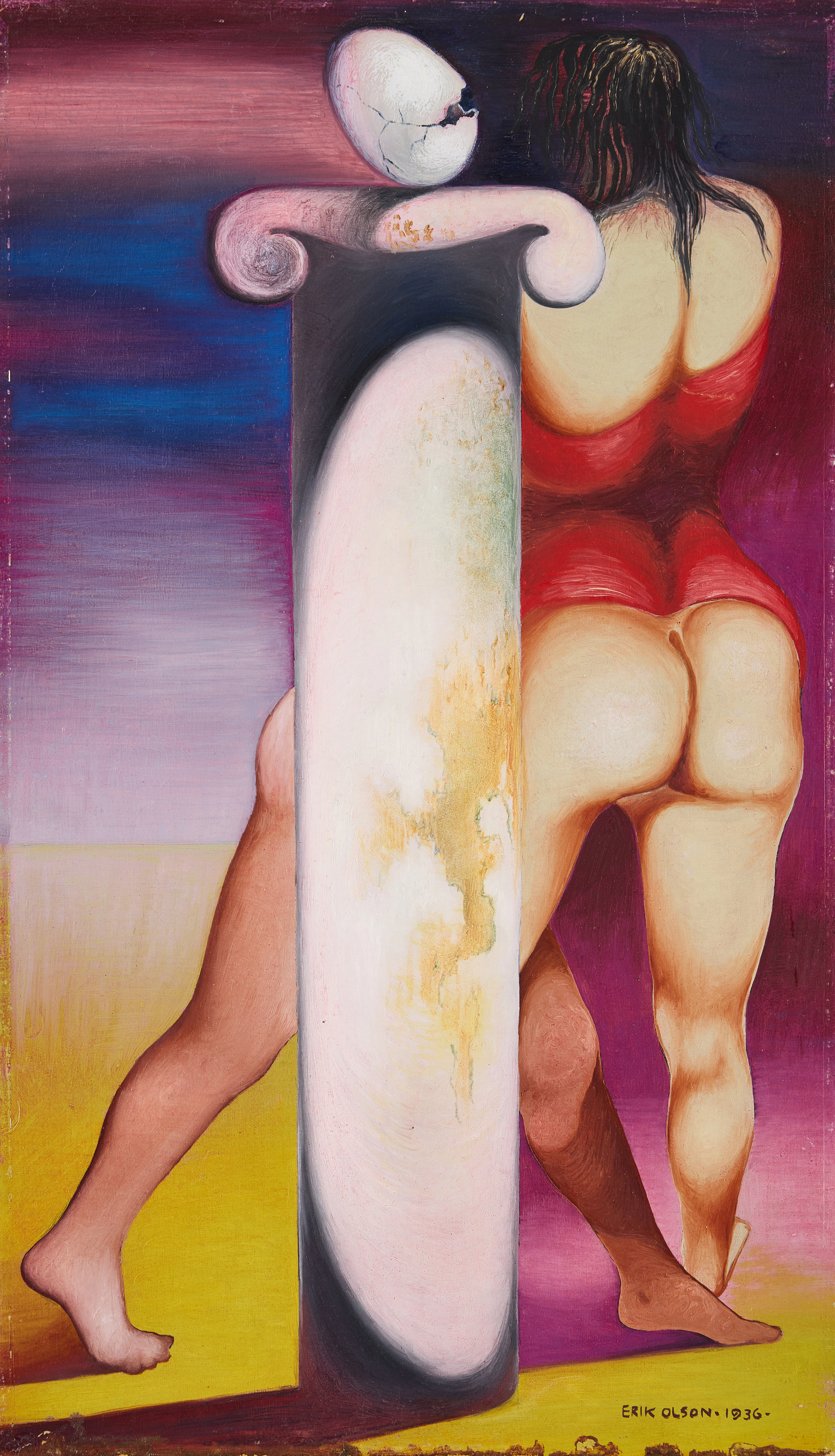 ERIK OLSON. "Pelaren".