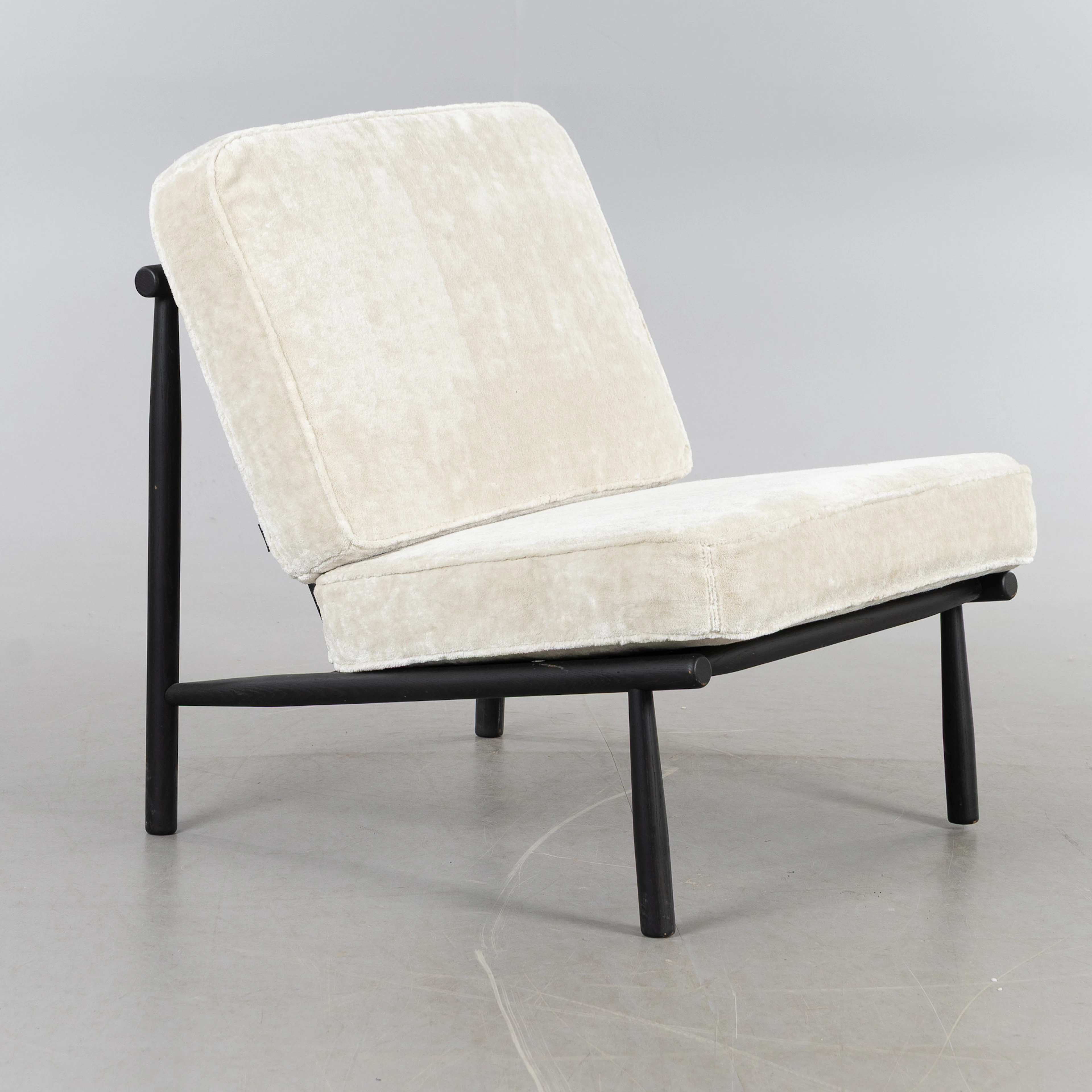 ALF SVENSSON. Fåtölj, "Domus chair wood", formgiven 1955, designad
